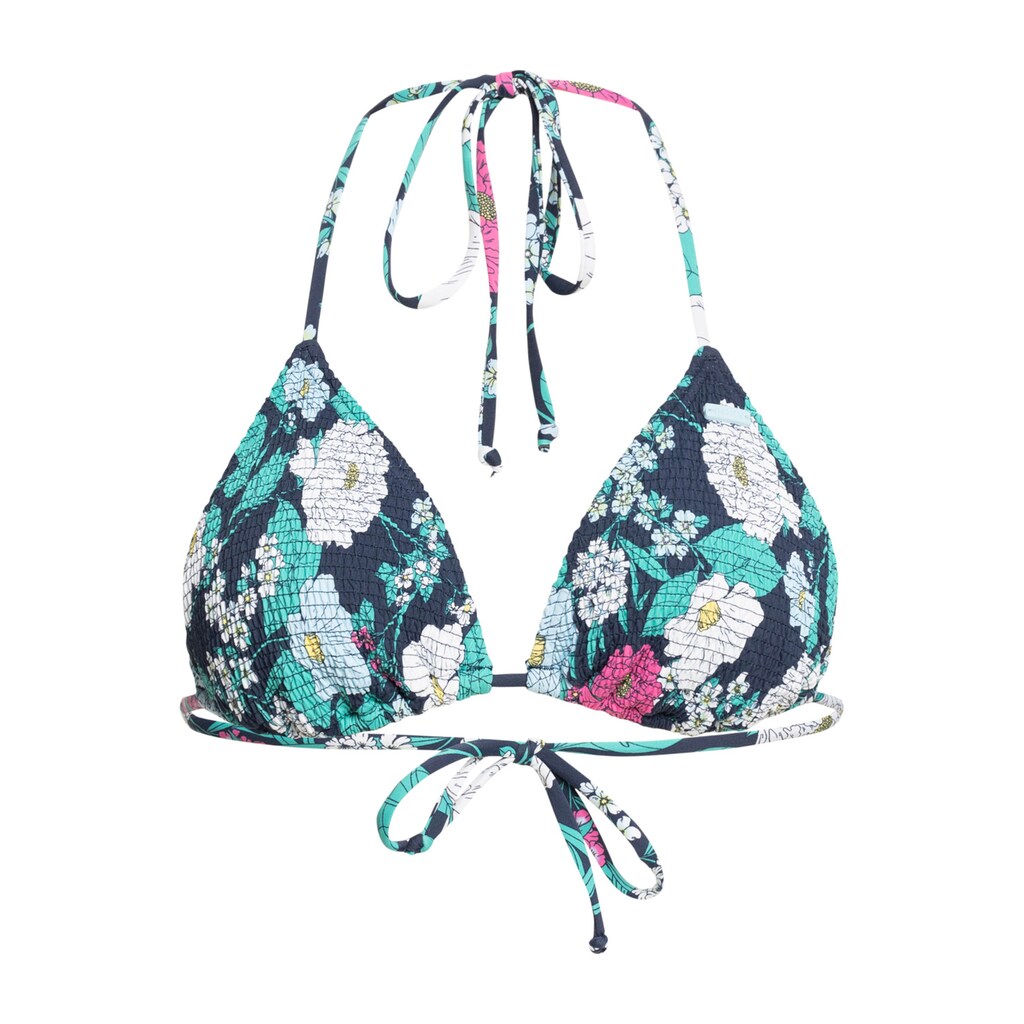 Roxy Triangel-Bikini-Top »Blossom Babe Smocked«