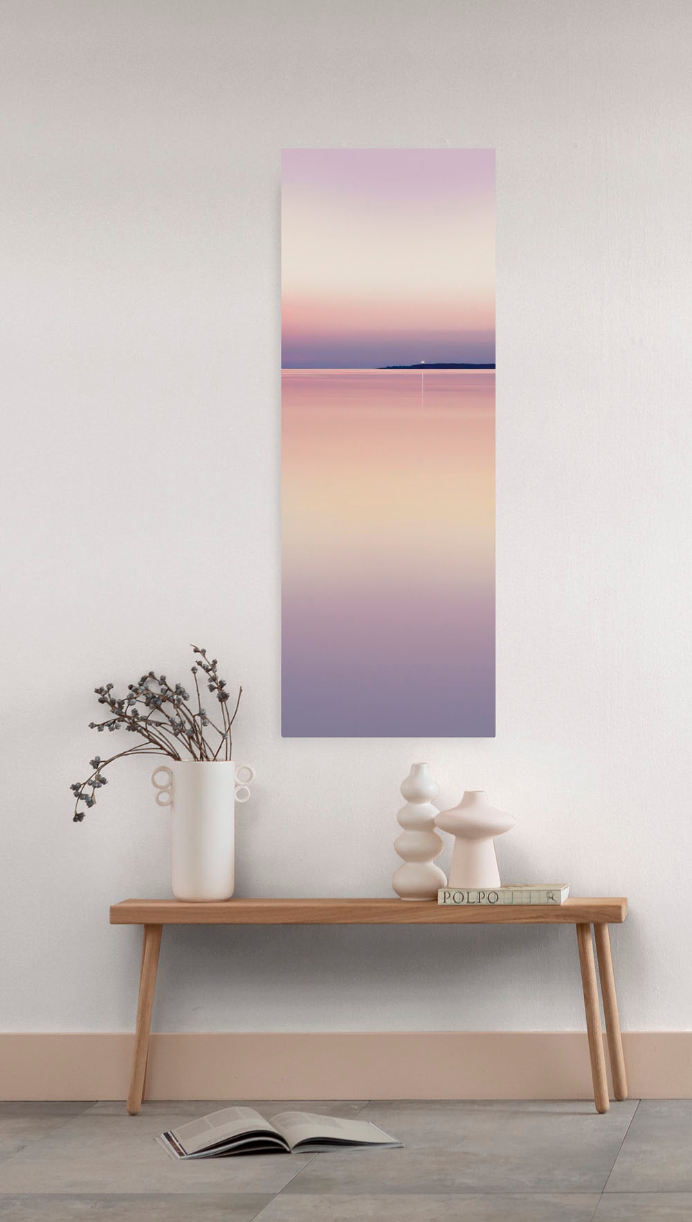 Image of Komar Leinwandbild "Guiding Light - Grösse 30 x 90 cm" Natur 1 Stk. tlg. Keilrahmenbild mi Echtholzrahmen