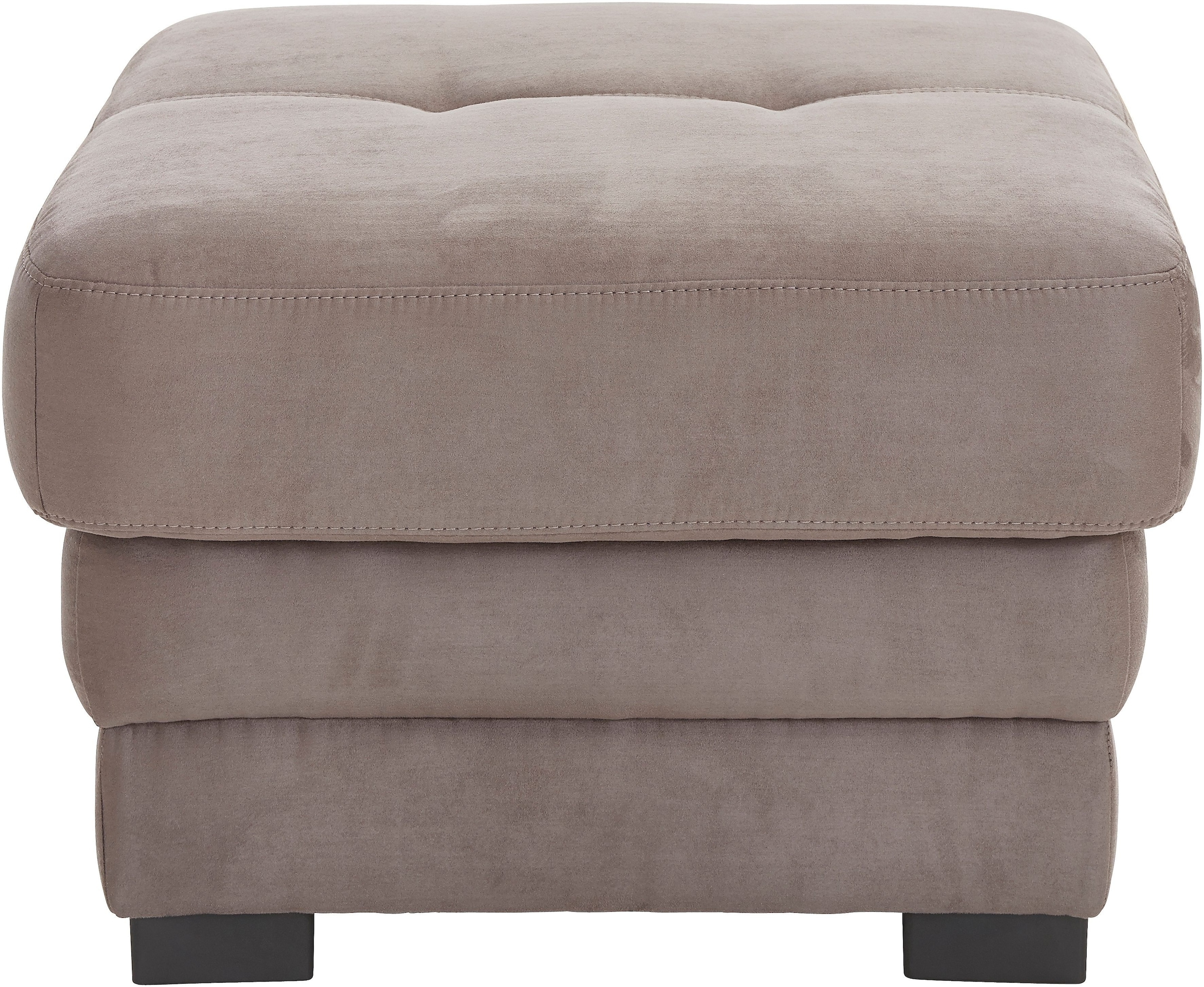 COTTA Polstergarnitur »Royale L-Form«, (Set), Set bestehend aus: Ecksofa & Hocker