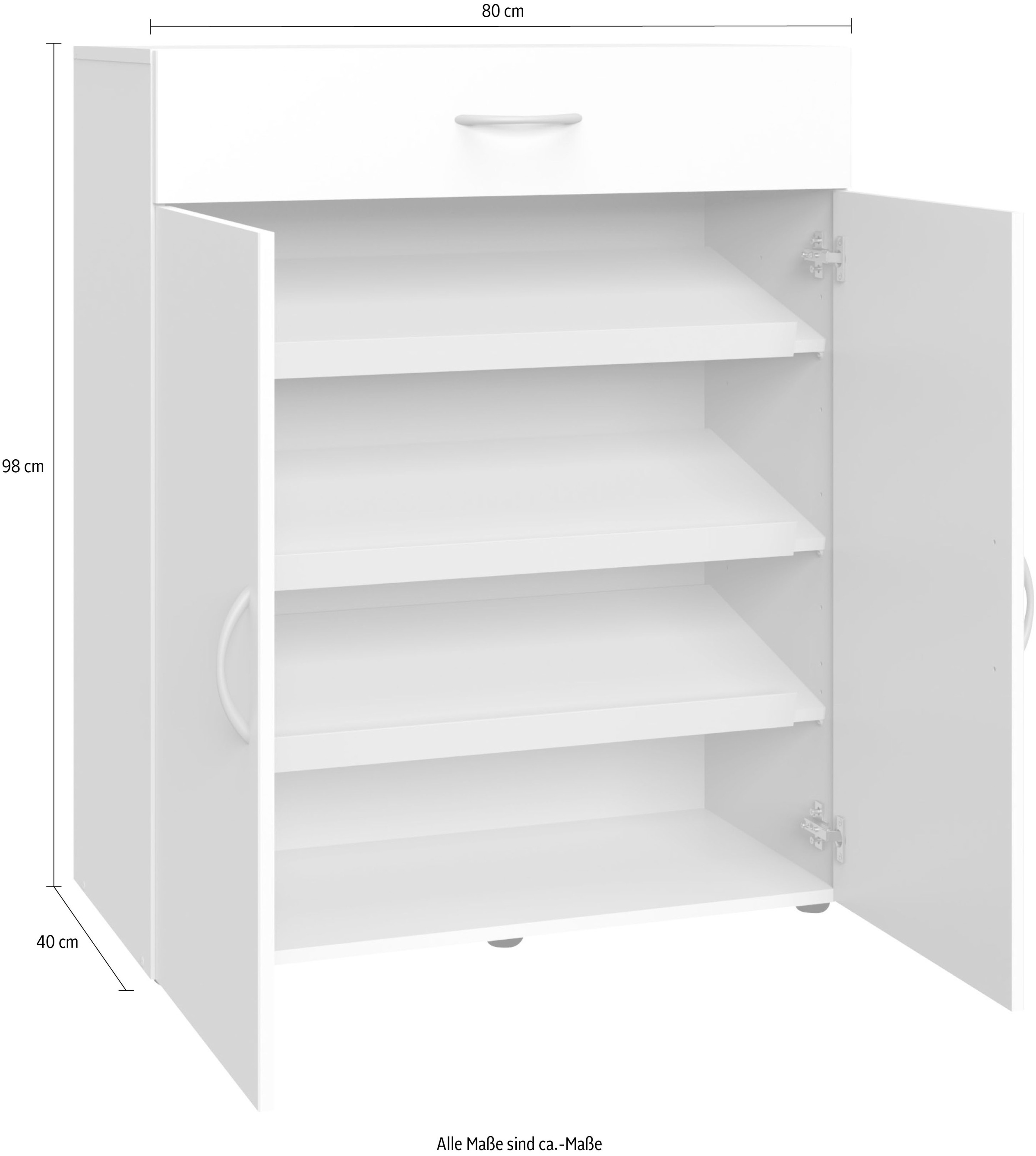 Wimex Commode à chaussures »Multiraumkonzept« Schubkästen auf Metallschienen