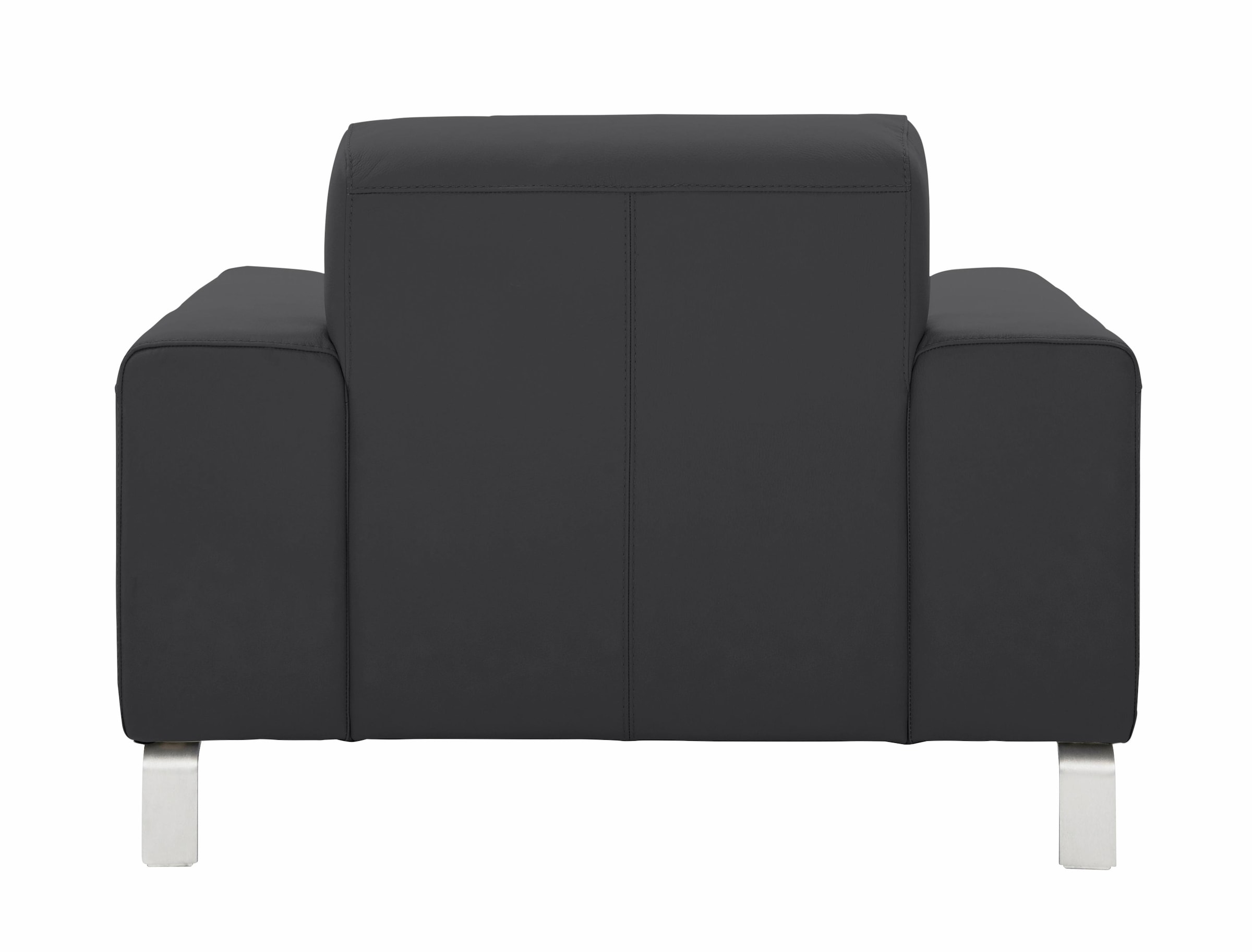 CALIA ITALIA Fauteuil »Simon Loungesessel, Designsessel, sehr bequem« in zwei Lederqualitäten