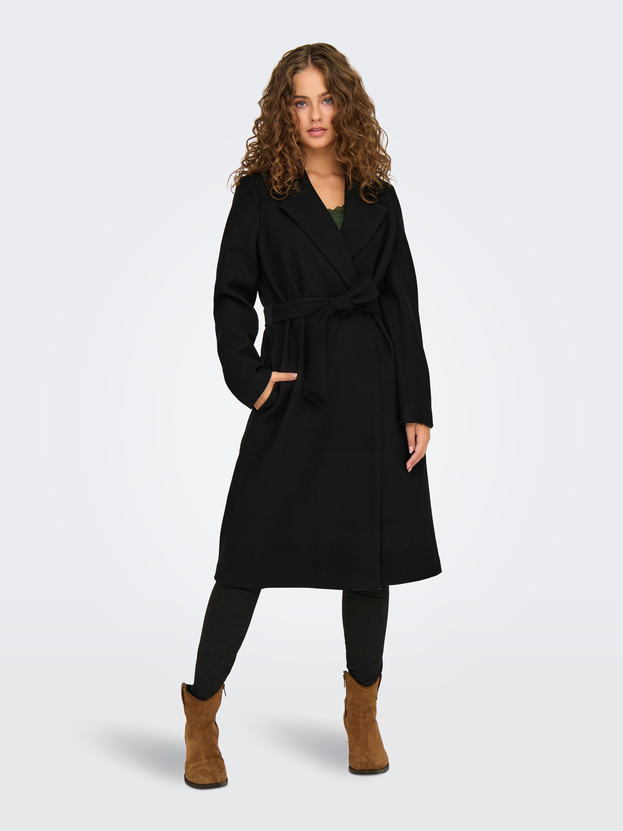 ONLY Langmantel »ONLALVILDA LIFE WRAP COAT OTW«