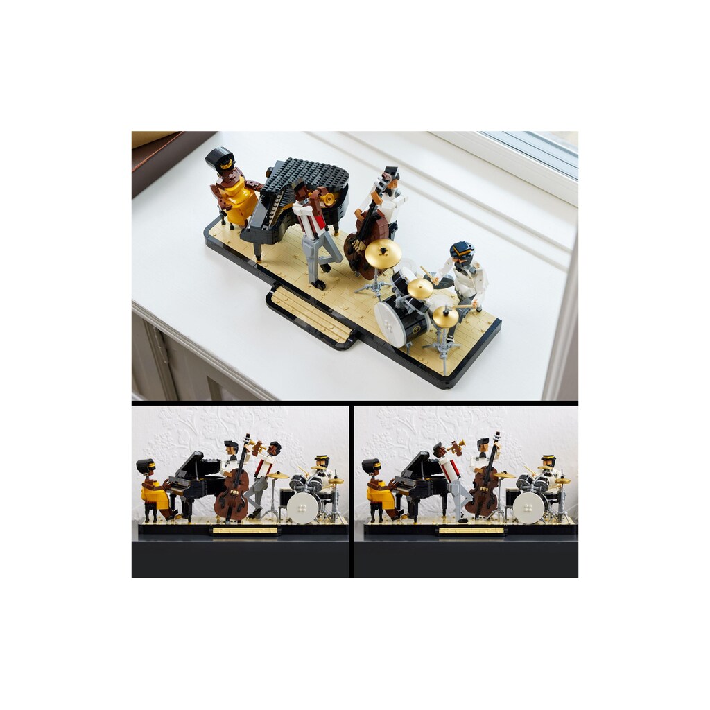 LEGO® Konstruktionsspielsteine »21334 Jazz Quartet«, (1606 St.)