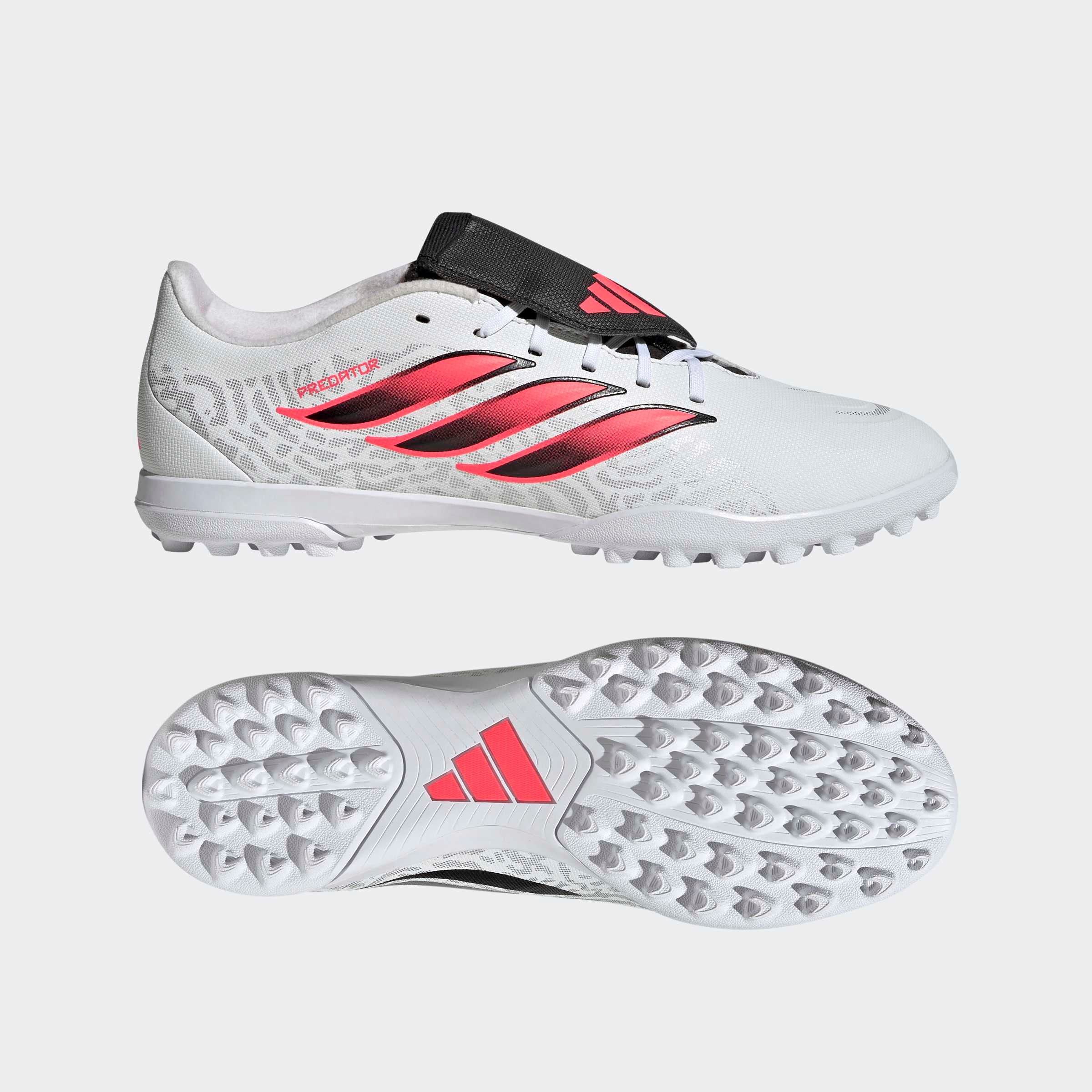 adidas Performance Chaussure de football »PREDATOR CLUB , HYBRIDRASEN, UMSCHLAGBARE ZUNGE«  pour terrains synthétiques durs