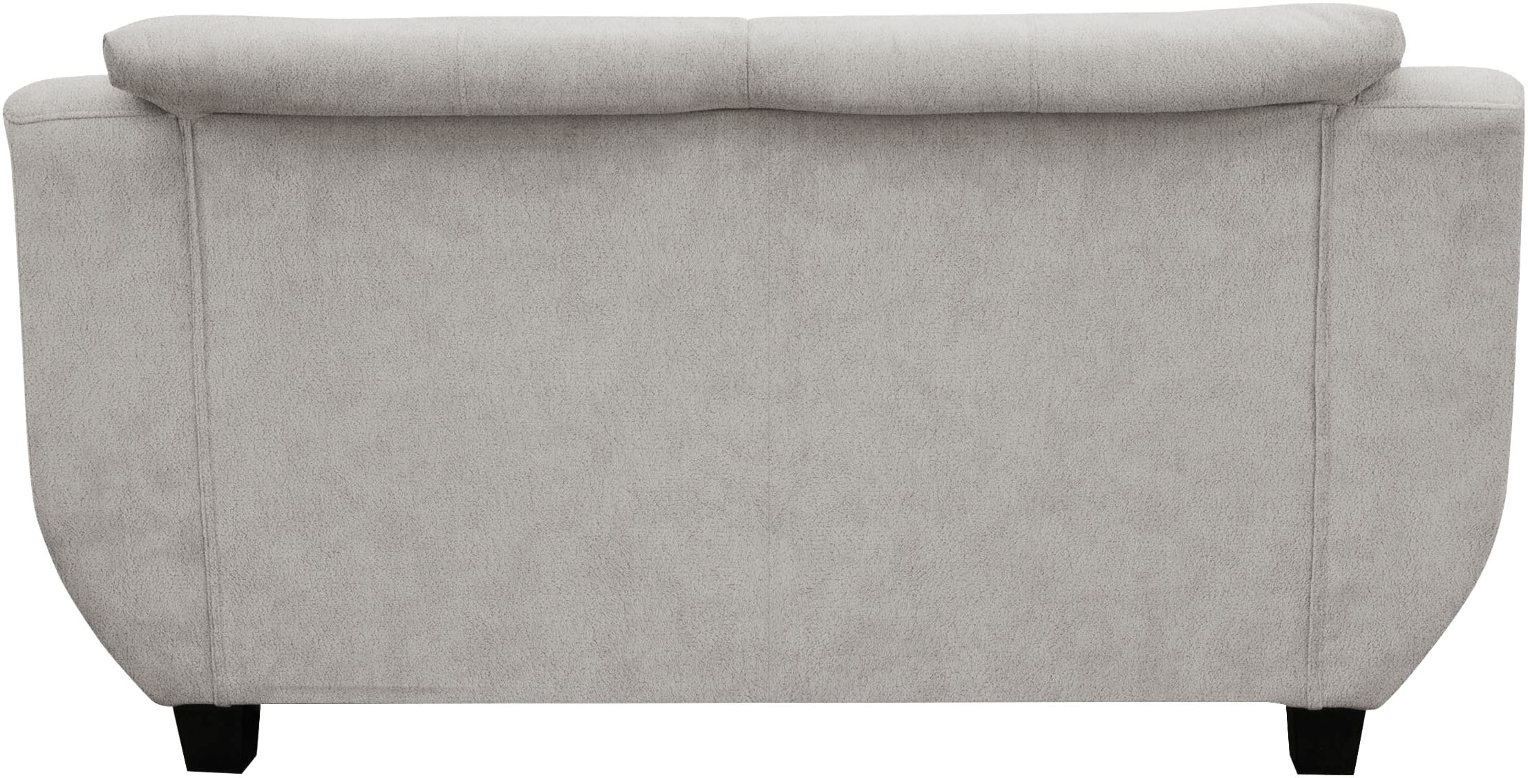 GOODproduct 2-places »Silkeborg 161 cm, formschönes Sofa mit dunklen Füssen« en microfibre de luxe douce et facile d'entretien