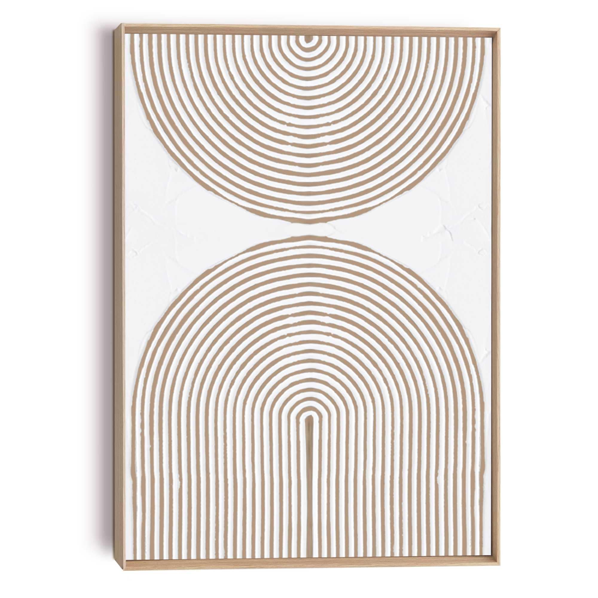 Image of Reinders Wandbild "Reliefbögen" Wohnzimmer - Beige - MDF - Abstrakt - 50x70 cm