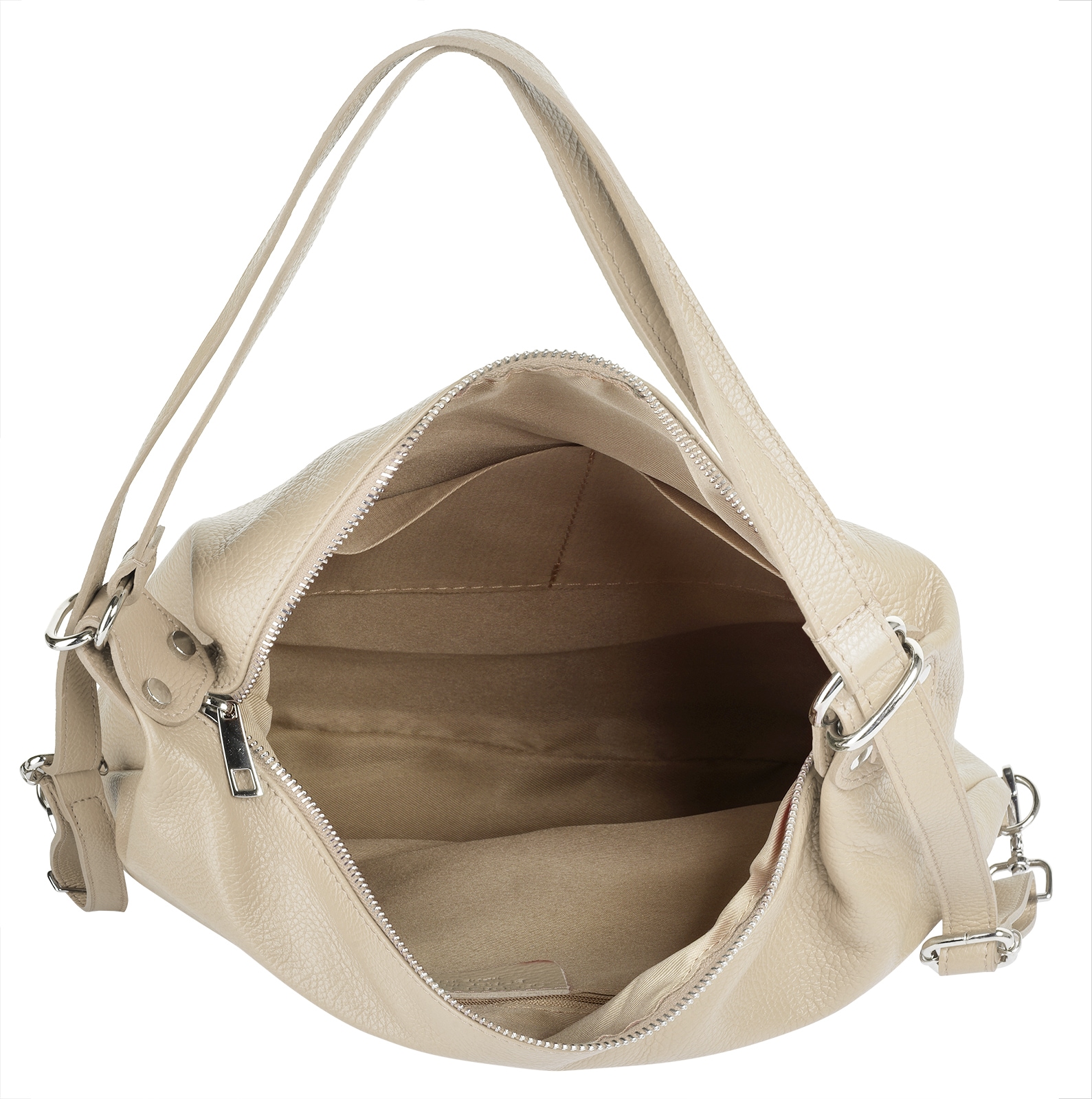Samantha Look Shopper, echt Leder, Made in Italy
