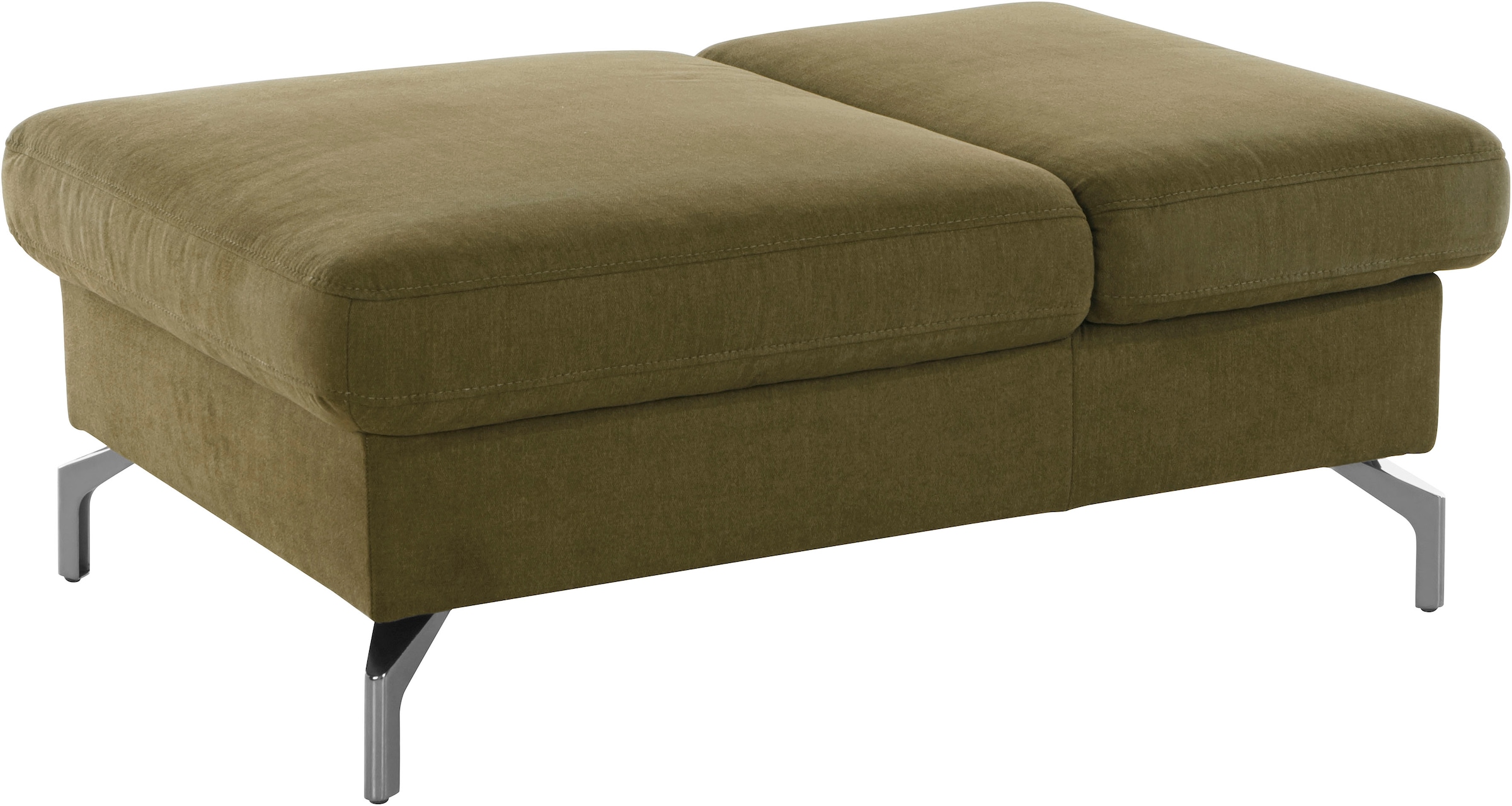 sit&more Hocker »Brisbane«, Fusshöhe 15 cm, mit Federkern und Klappfunktion