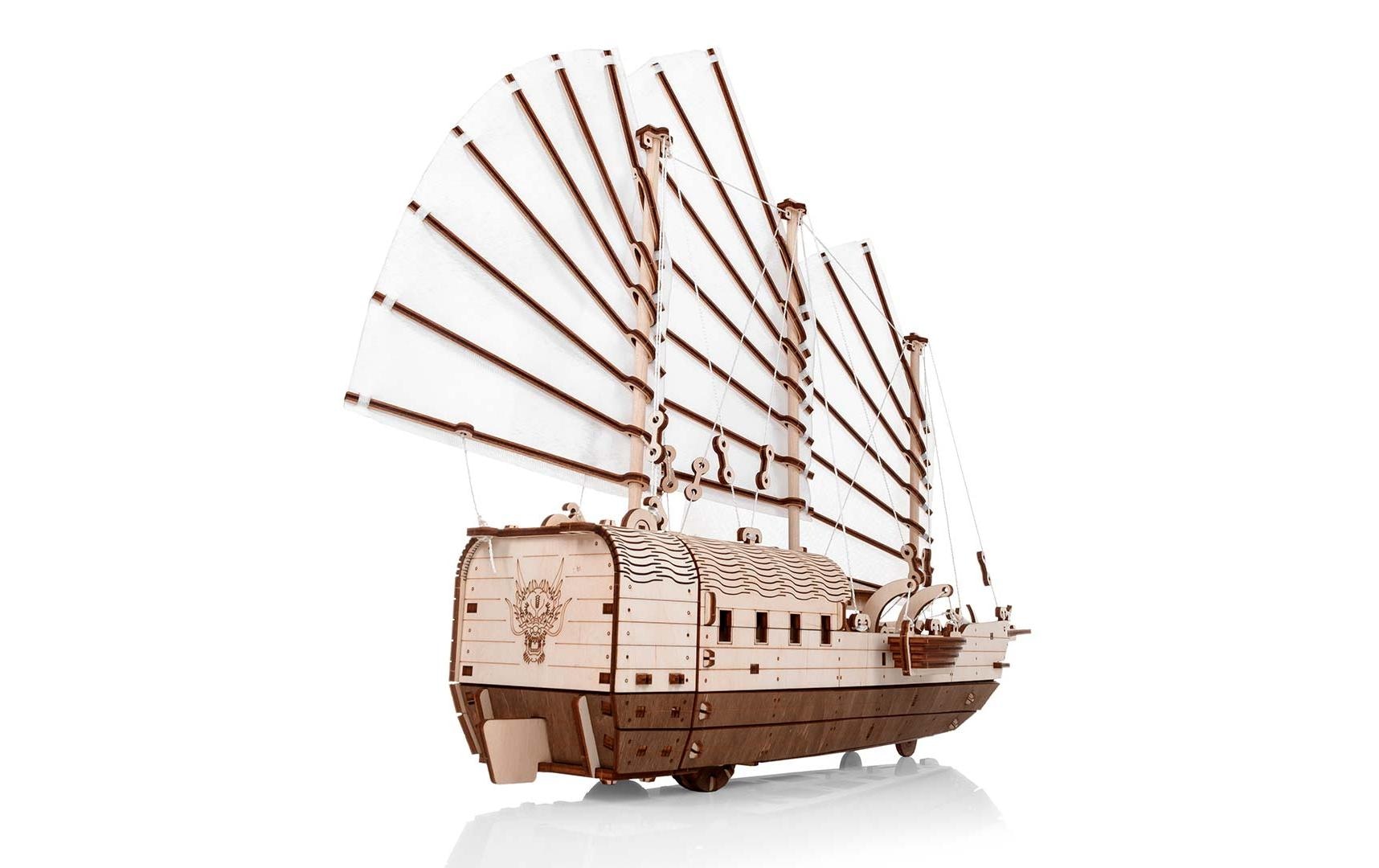   Kit de modèles réduits »Eco-Wood-Art Asiatisches Schiff Djong« 246 cuis tlg.