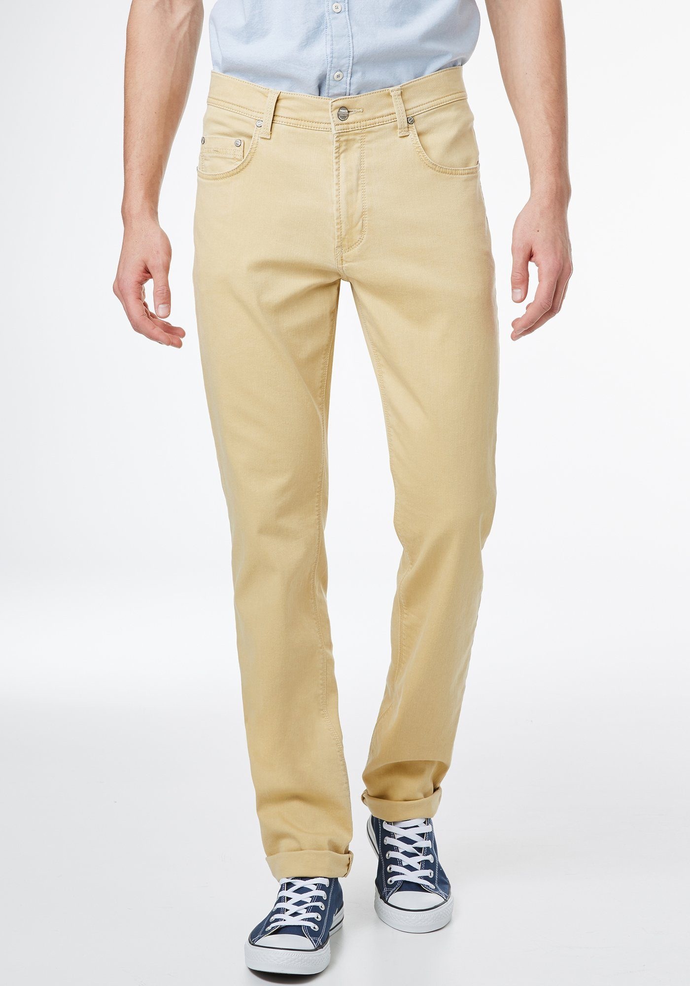 PIONEER Hose Flachgewebe Herren RANDO Regular Fit