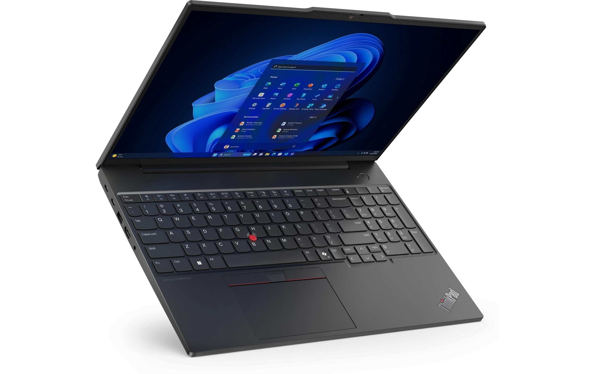 Lenovo Business-Notebook »ThinkPad E16 Gen. 2 (AMD)«, 40,48 cm, / 16 Zoll, AMD, Ryzen 7, Radeon
