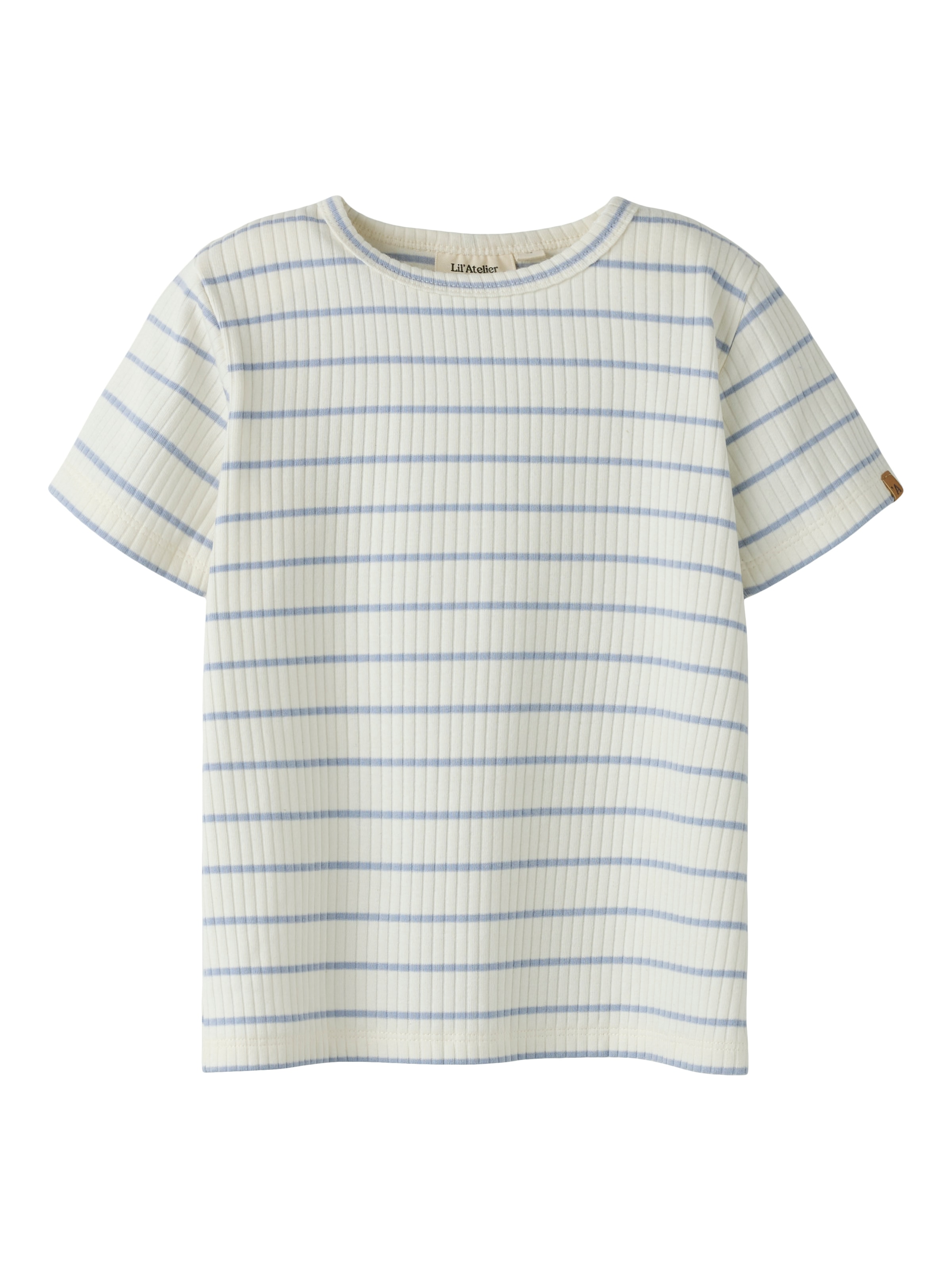 Image of Lil Atelier T-Shirt "NMMKAIL SS TOP LIL NOOS" Baumwollmischung, regular fit