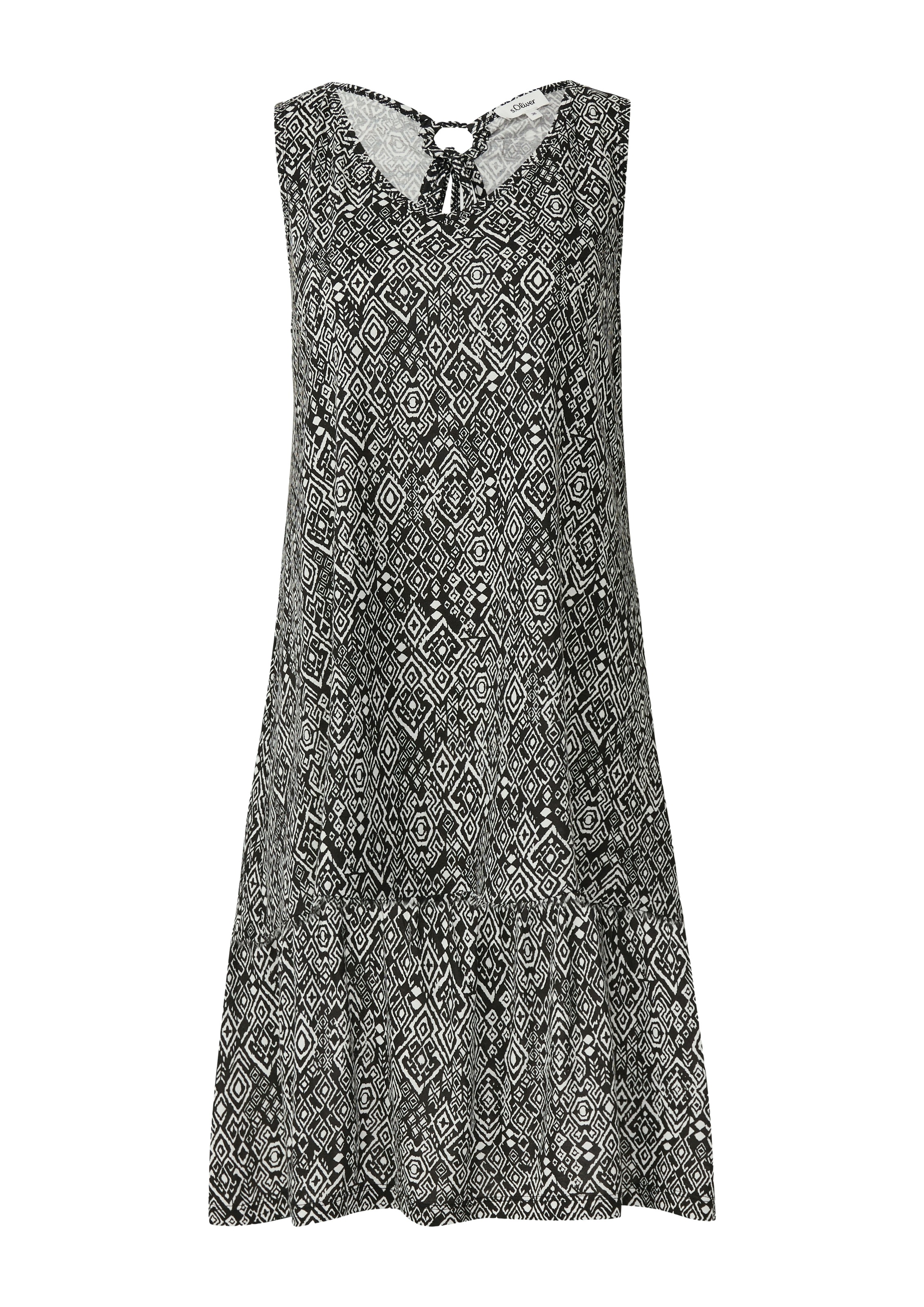 s.Oliver Jerseykleid, mit All-Over Print