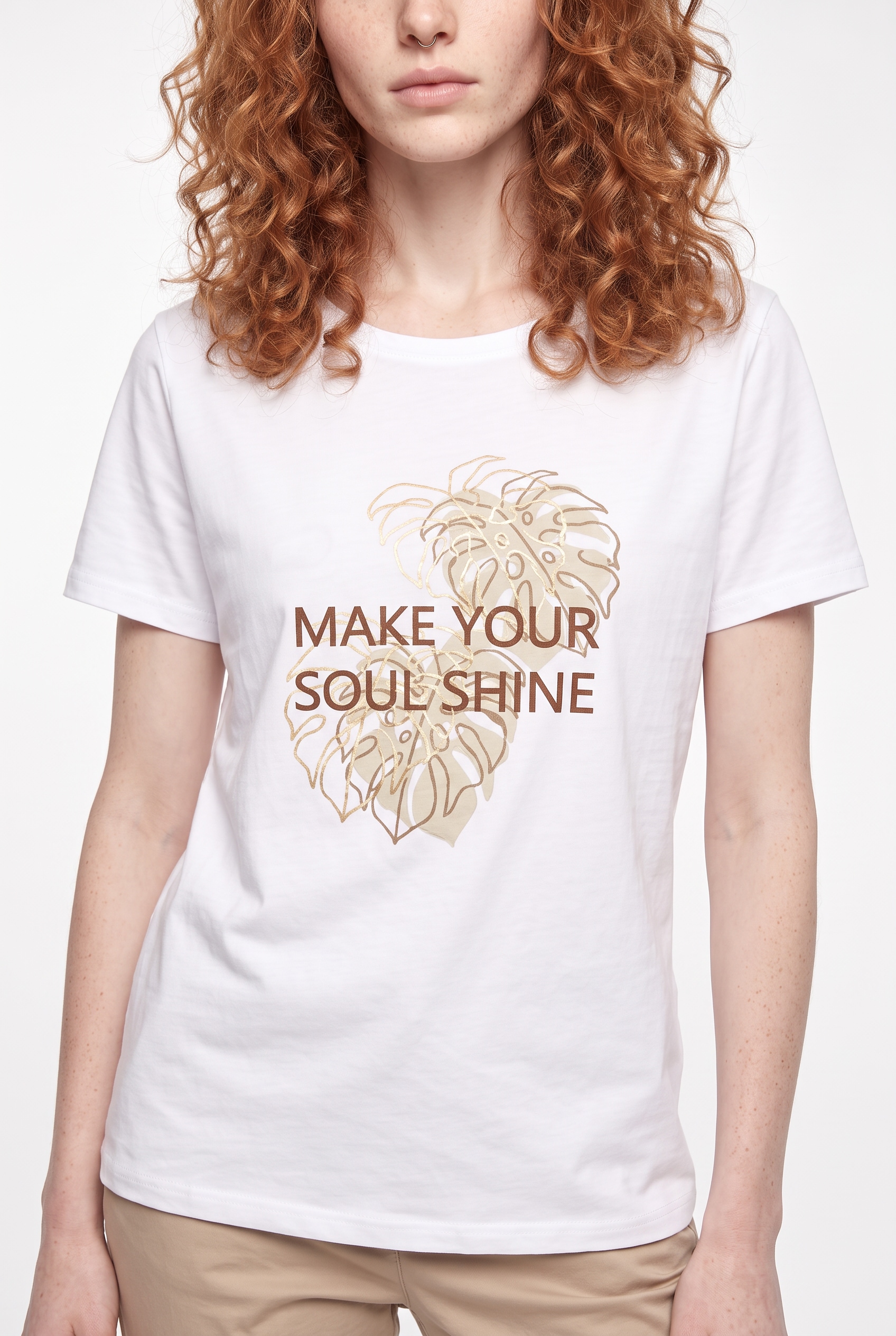 Image of soyaconcept T-Shirt "SC-RINA FP 21" Baumwolle mit Stretch