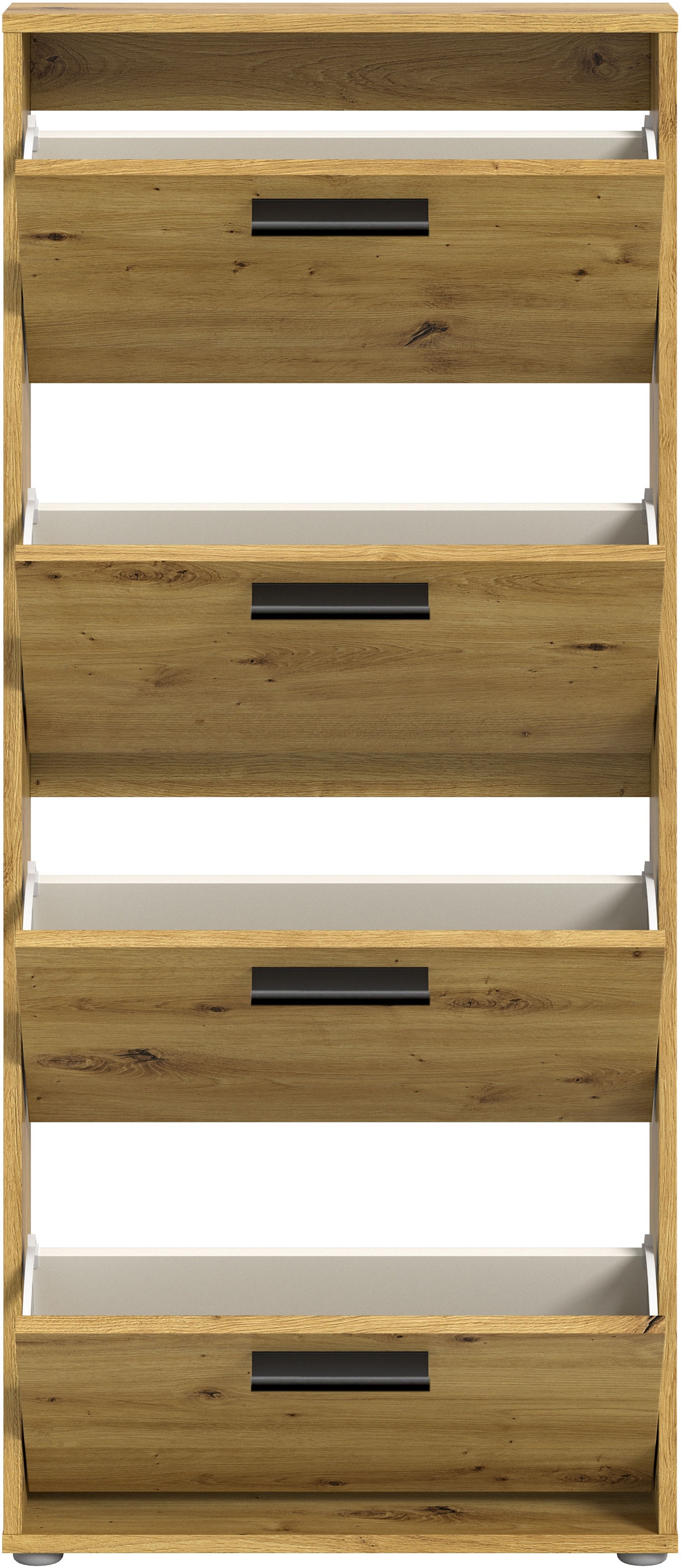 HBZ Basculeur de chaussures »Sam Schuhkipper, Schuhschrank BxHxT 59x136x17 cm« 1 cuis tlg. avec 4 rabats