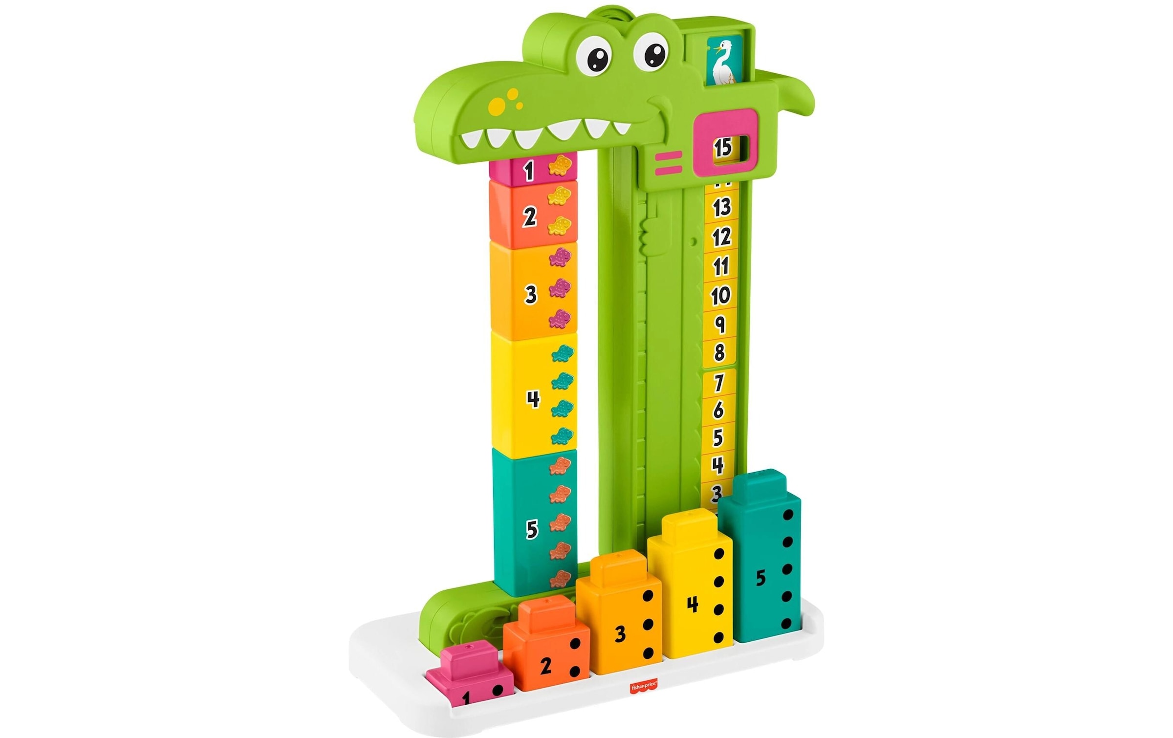 Fisher-Price® Stapelspielzeug »Mein Zahlen-Krokodil«