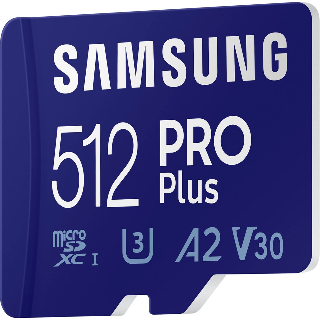 Samsung Speicherkarte »PRO Plus microSDXC Full HD & 4K UHD inkl. USB-Kartenleser«, (UHS Class 10 160 MB/s Lesegeschwindigkeit)