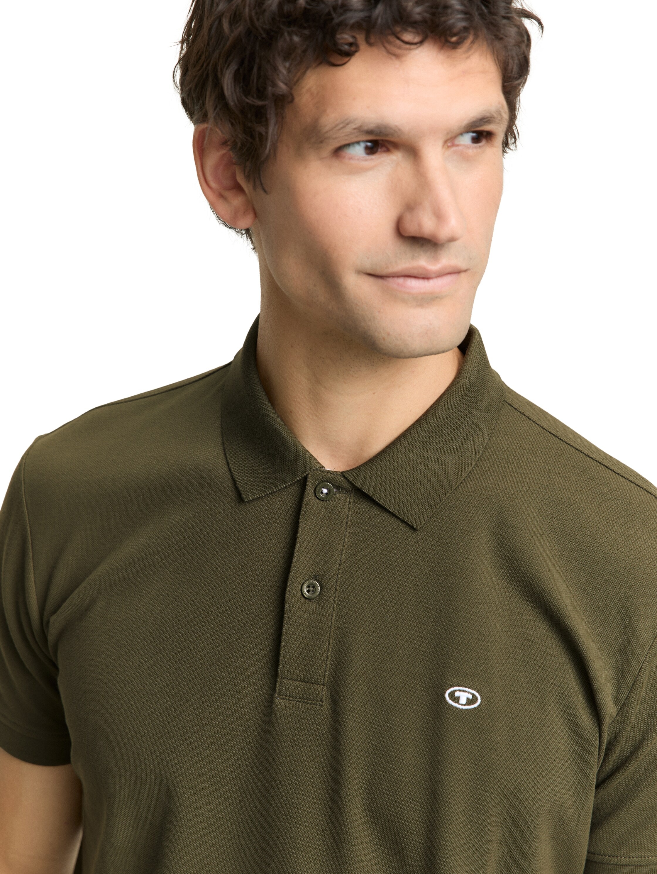 TOM TAILOR Polo mit Logo Stickerei