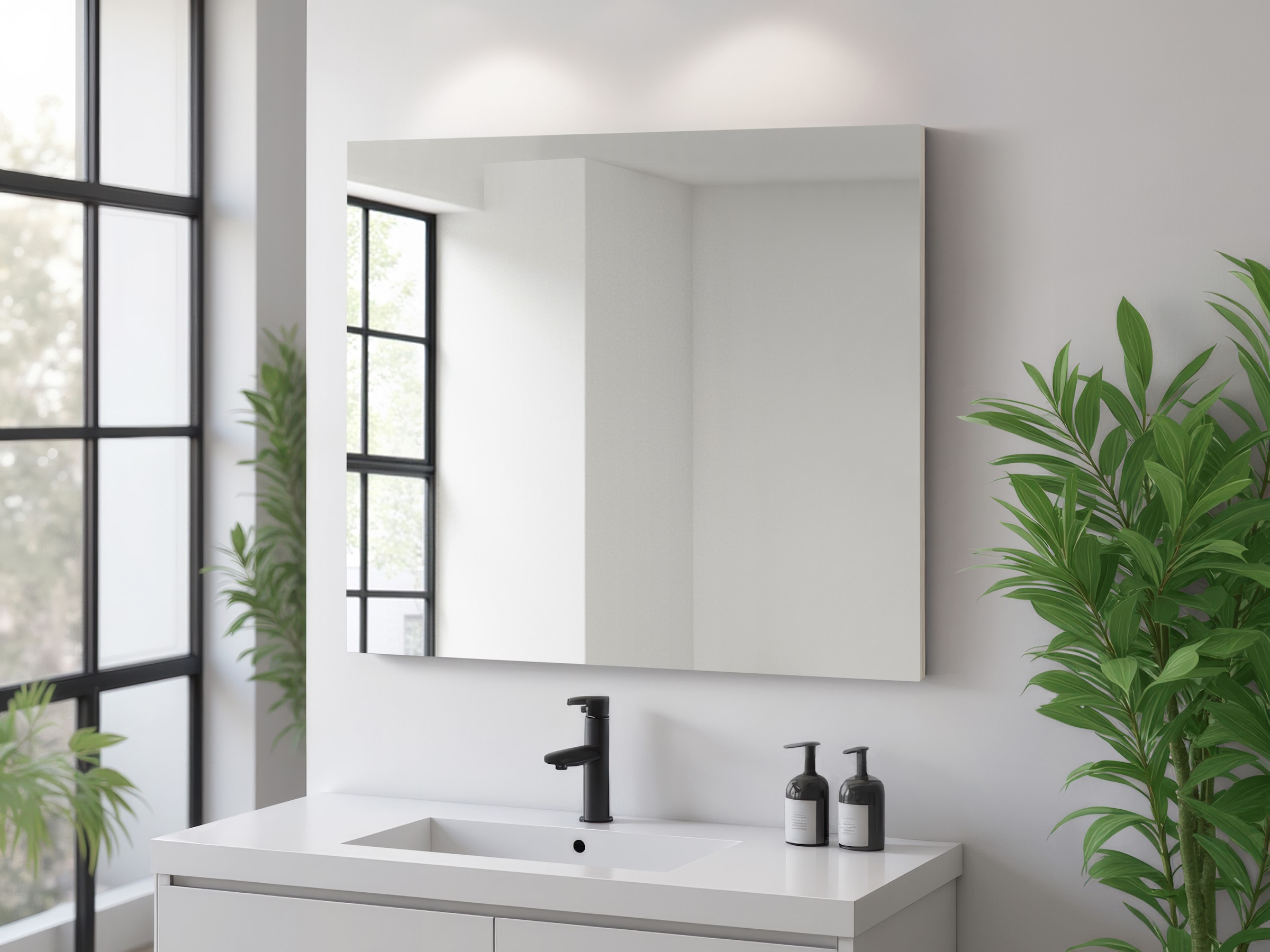 welltime Badspiegel »Florenz« in drei Breiten (60cm,80cm,100cm)