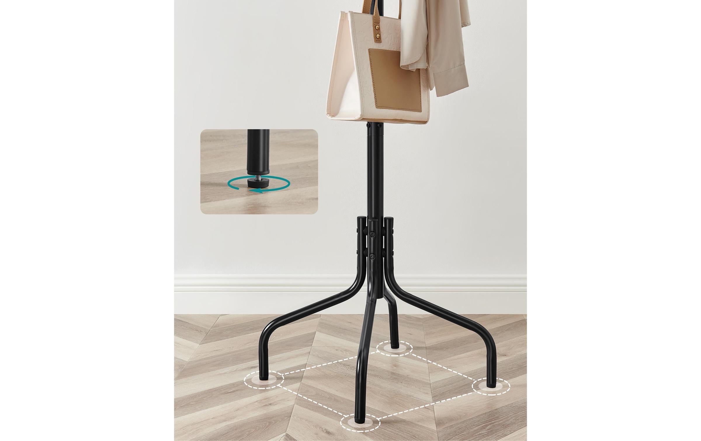 SONGMICS Garderobenständer »180 cm«