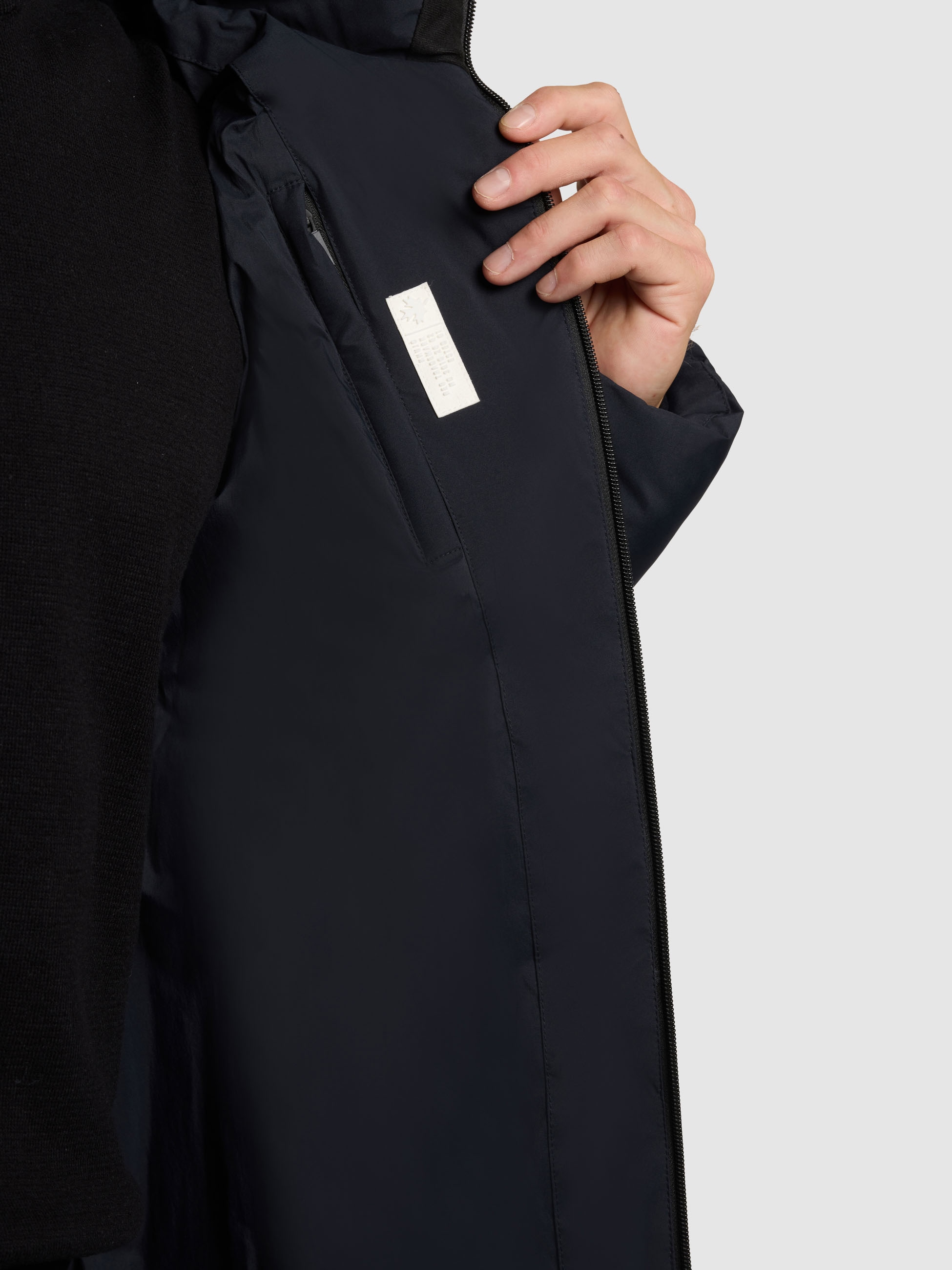 khujo Manteau matelassé »CAIUS3« mit praktischem 2-Wege-Reissverschluss