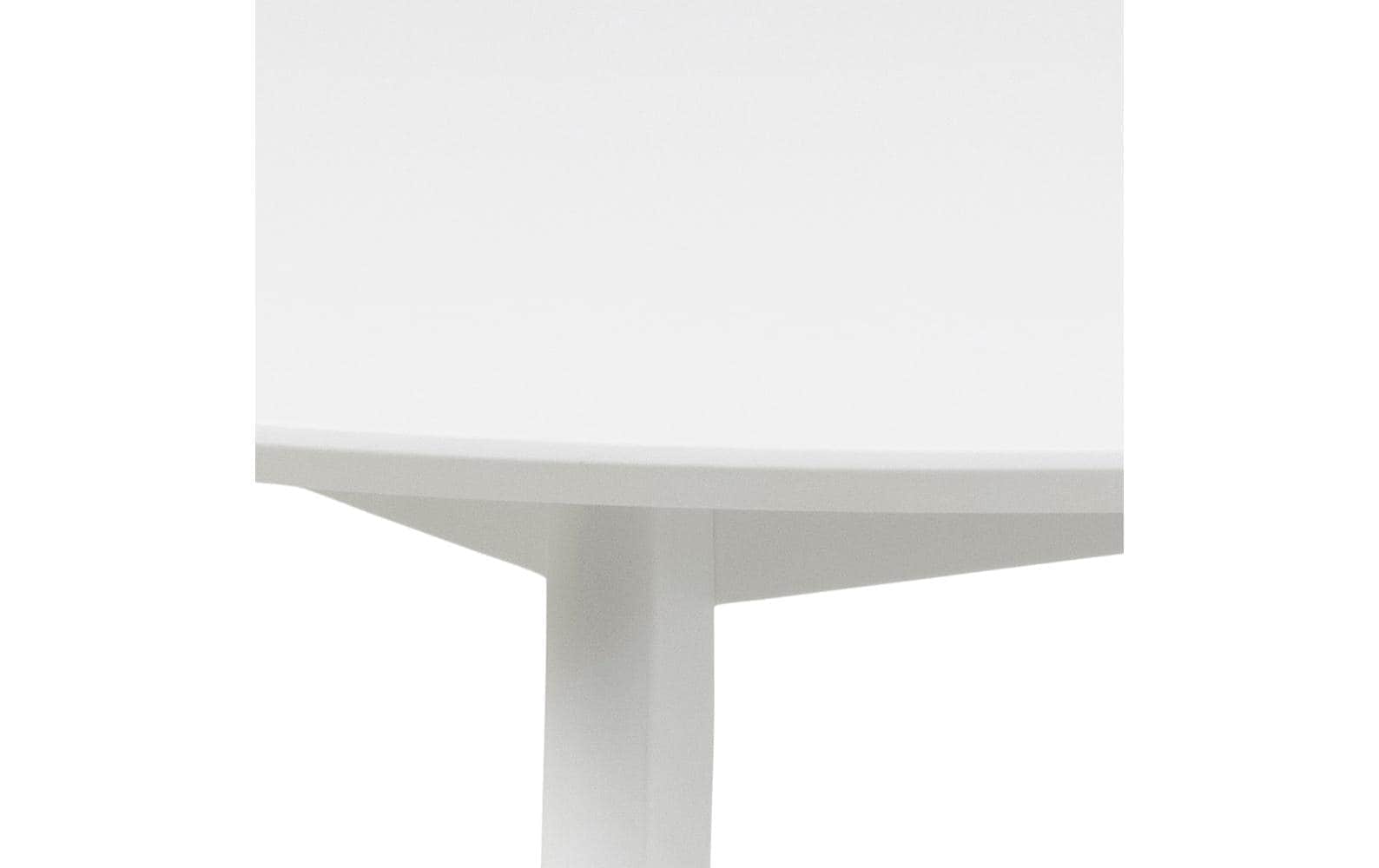 AC Design Esstisch »Roxby Ø 105 x 76 cm, Weiss«