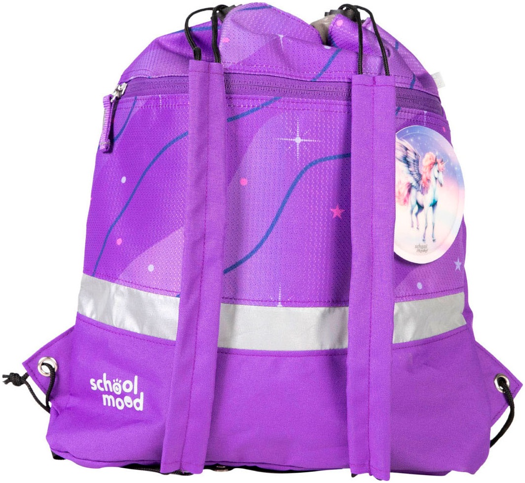 SCHOOL-MOOD® Schulranzen »Timeless Pro«, retroreflektierende Flächen