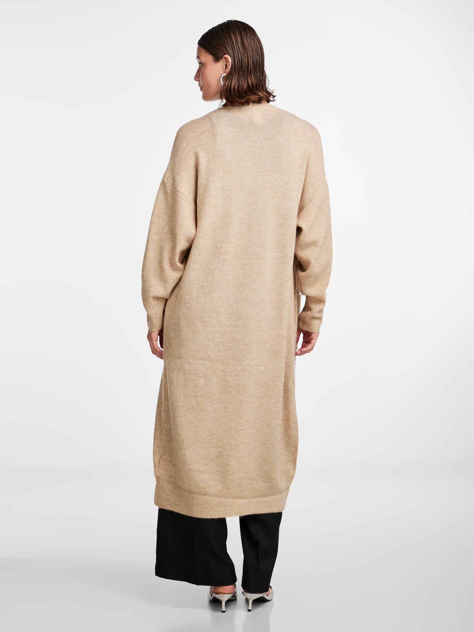 Y.A.S Longstrickjacke »YASBALIS LS LONG KNIT CARDIGAN S. NOOS«