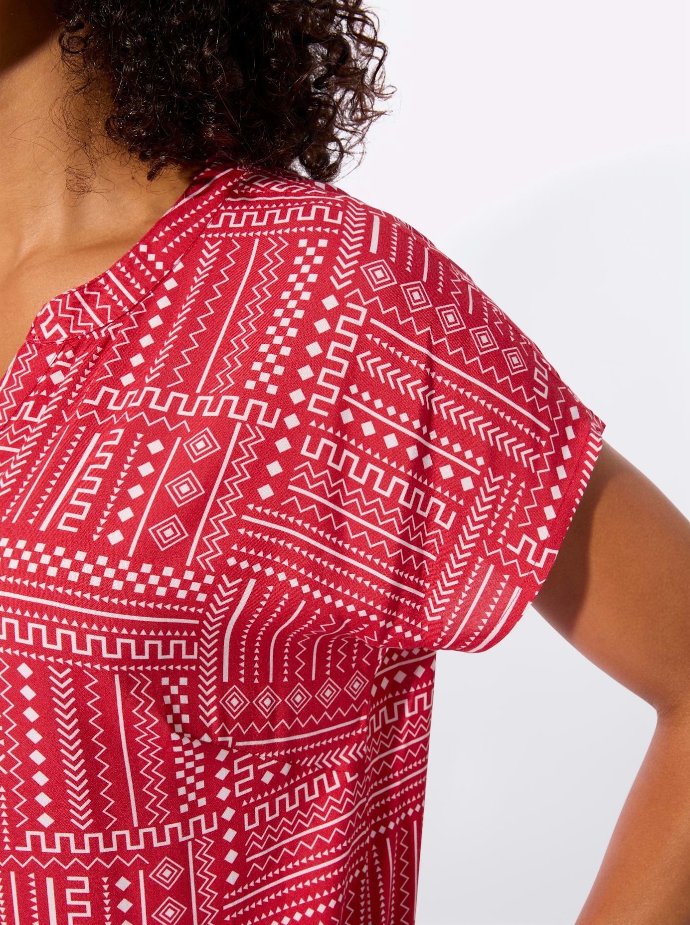 Casual Looks Blouse à pression