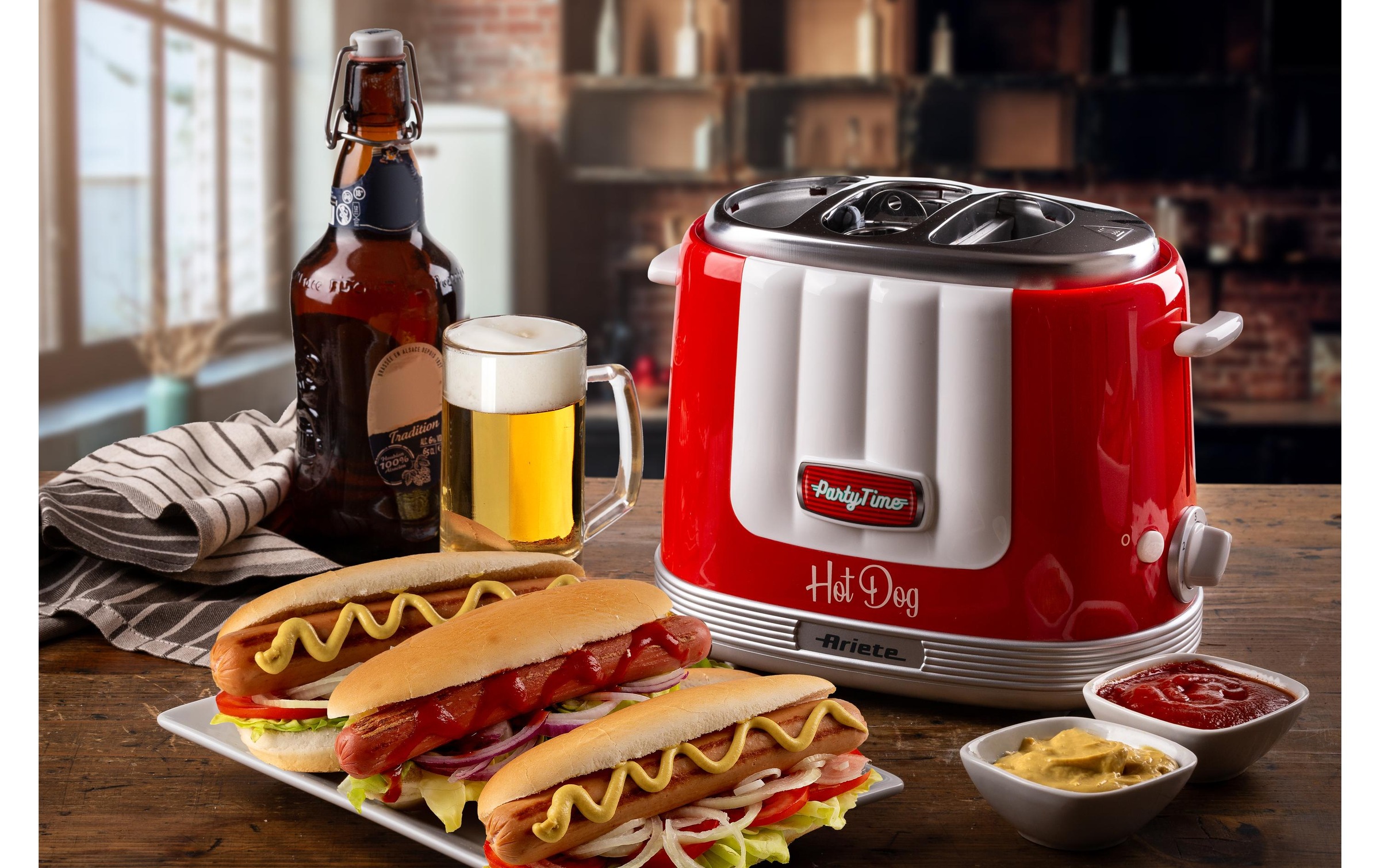 Ariete Hotdog-Maker »Ariete Party Time«, 650 W