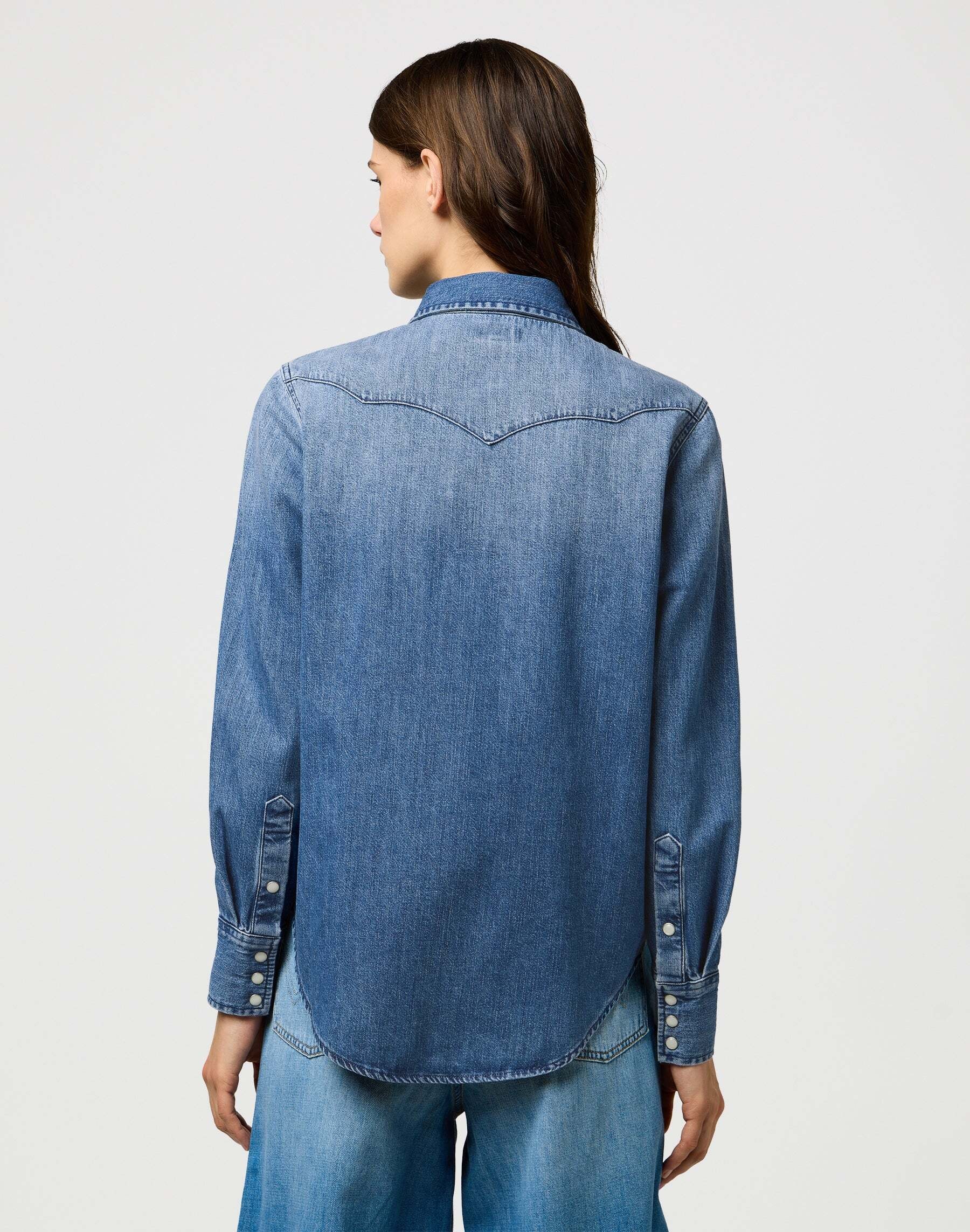 Wrangler Jeansbluse »WRANGLER Jeanshemd Heritage Shirt«