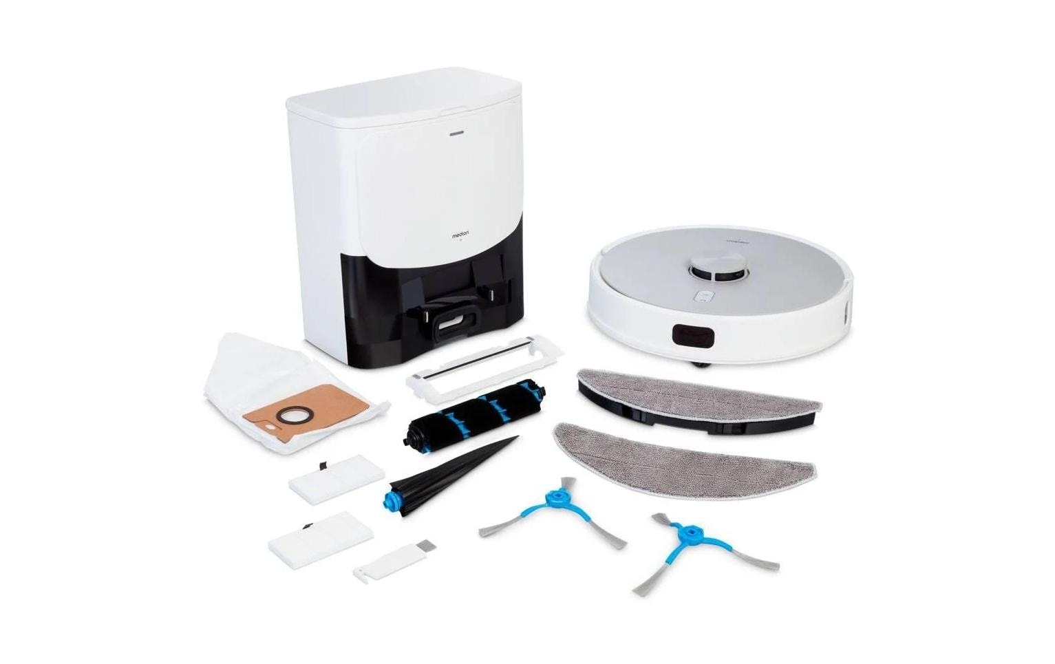 Medion® Nass-Trocken-Saugroboter »X42 mit Absaugstation«