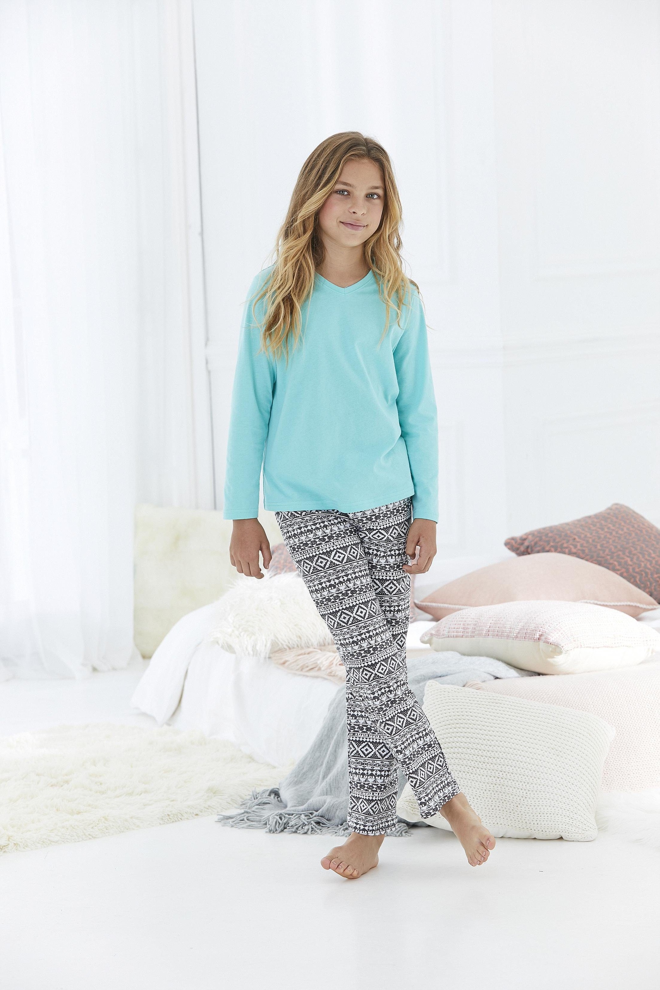 Image of Buffalo Pyjama, mit cool bedruckter Hose bei Ackermann Versand Schweiz