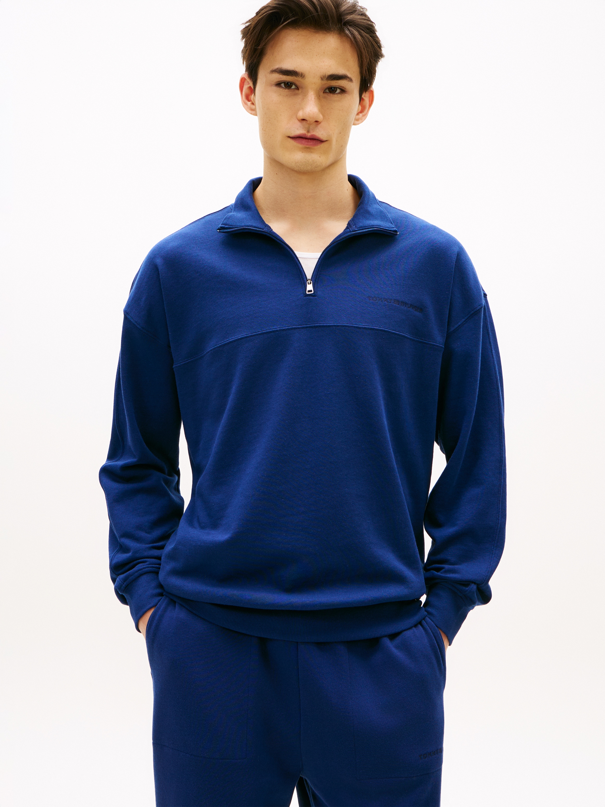 Image of Tommy Hilfiger Underwear Sweatshirt, mit Troyerkragen und Reissverschluss