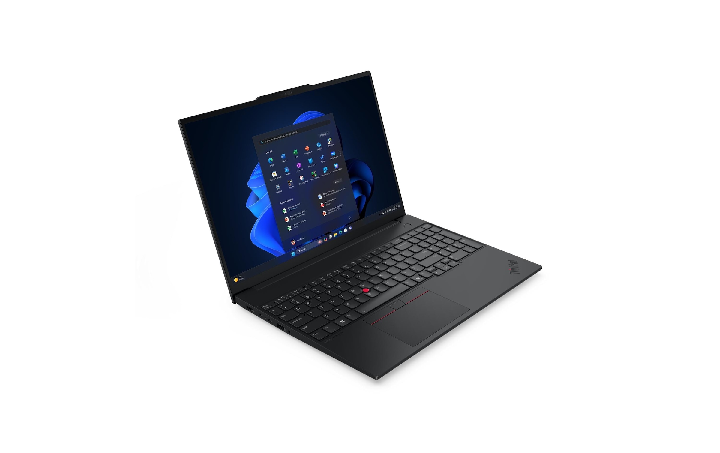 Lenovo Ordinateur portable professionnel »ThinkPad E16 Gen 3 (AMD)« / 16 ″ AMD Ryzen 7 1.000 Go SSD Integrierte NPU (Neural Processing Unit)