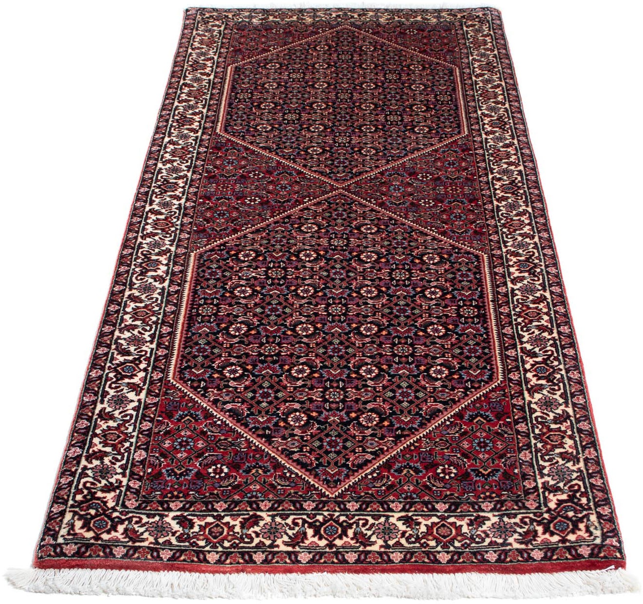 Image of morgenland Hochflor-Läufer »Bidjar Medaillon 211 x 75 cm«, rechteckig, 1,5 mm Höhe, Unikat mit Zertifikat bei Ackermann Versand Schweiz