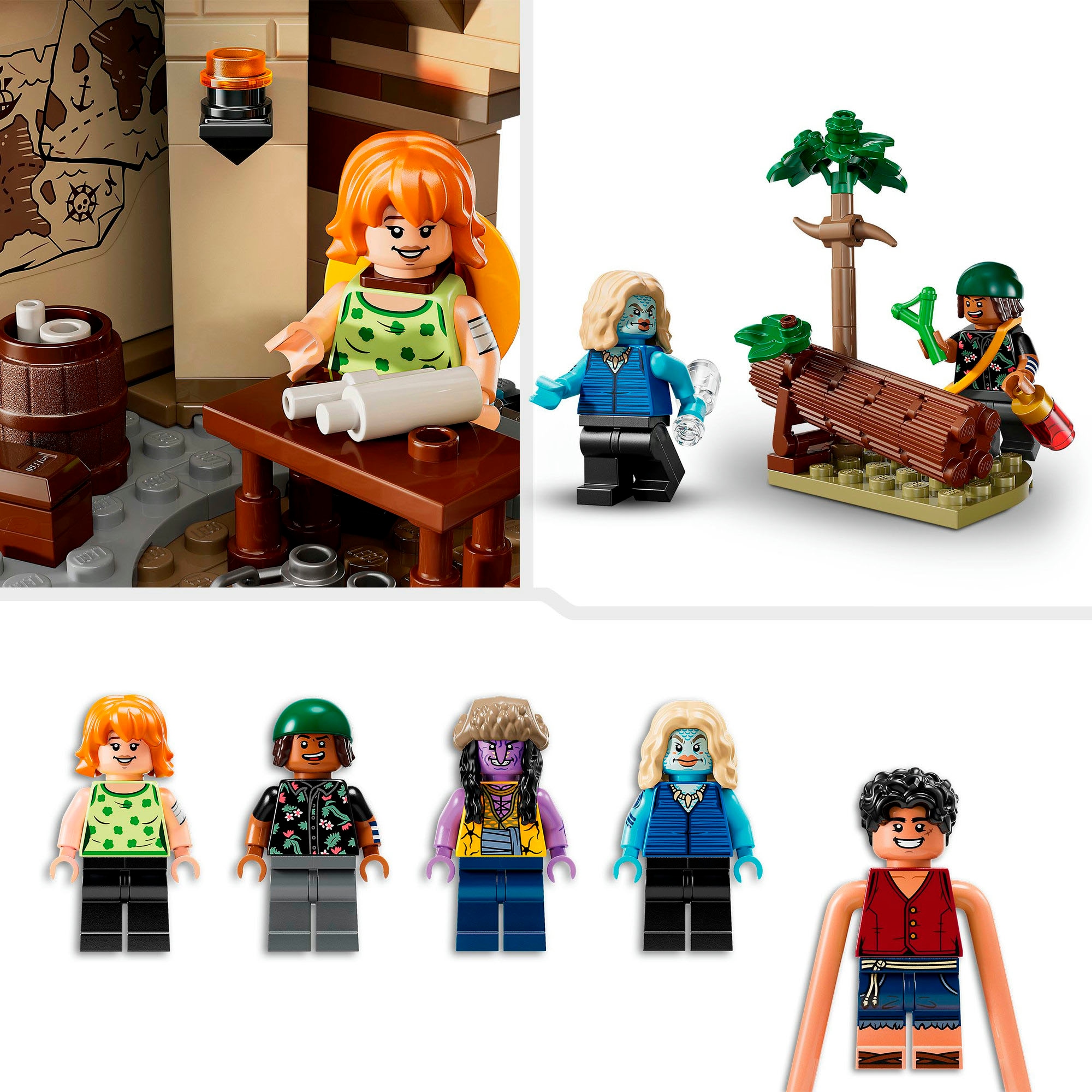 LEGO® Konstruktionsspielsteine »Showdown im Arlong Park (75638), LEGO One Piece« Made in Europe