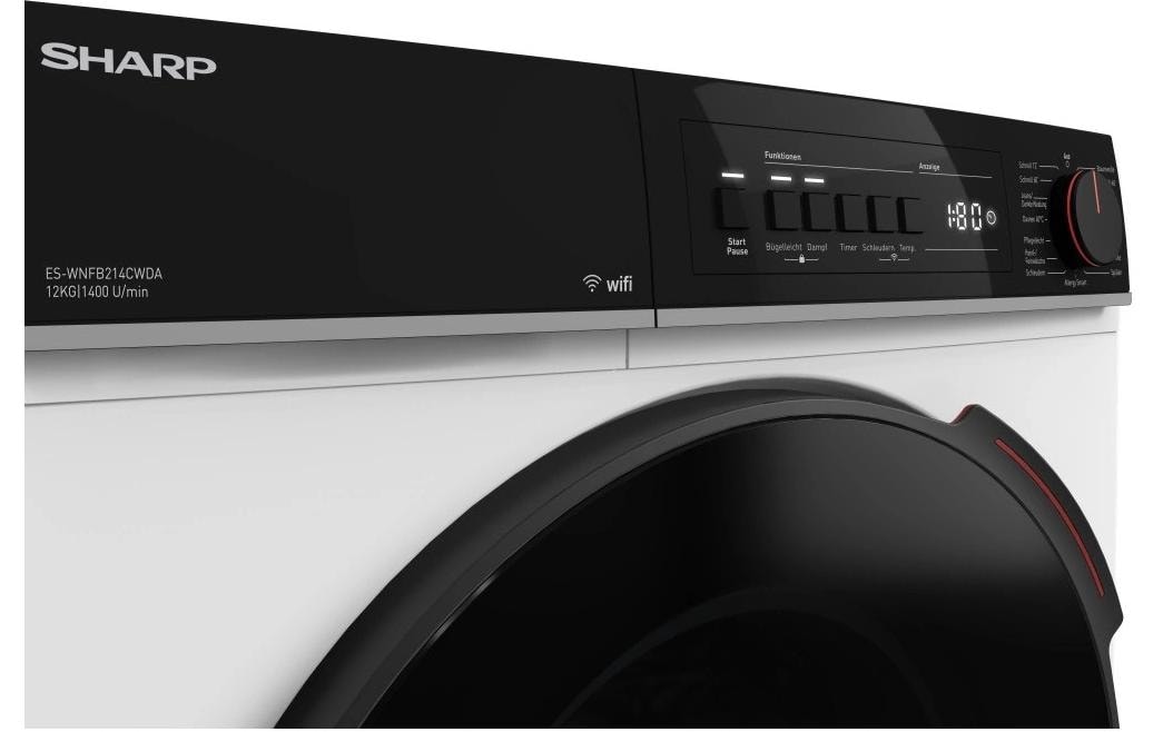   Waschmaschine »ES-WNFB214CWDA Links« 12 kg 1400 U/min