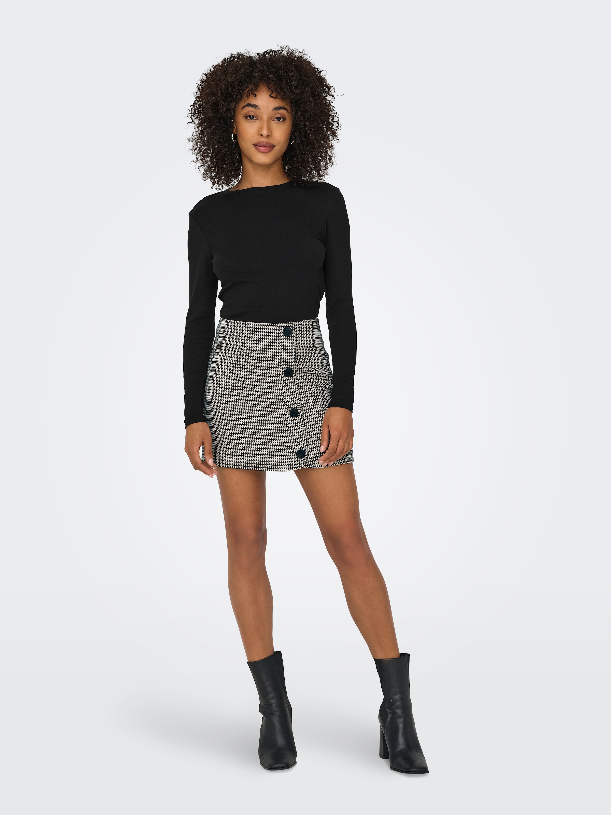ONLY Langarmshirt »ONLRILEY O-NECK L/S TOP JRS«