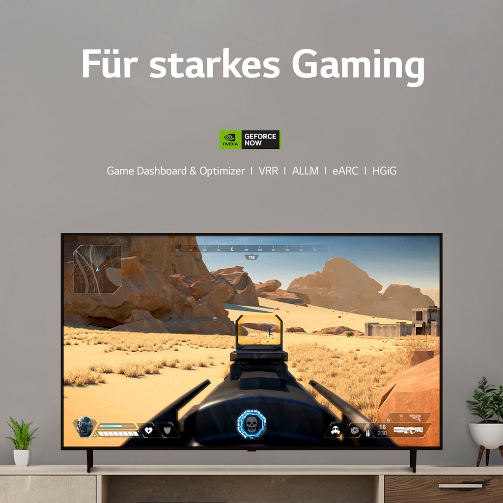 LG LCD-LED Fernseher »65UR78006LK«, 164 cm/65 Zoll, 4K Ultra HD, Smart-TV