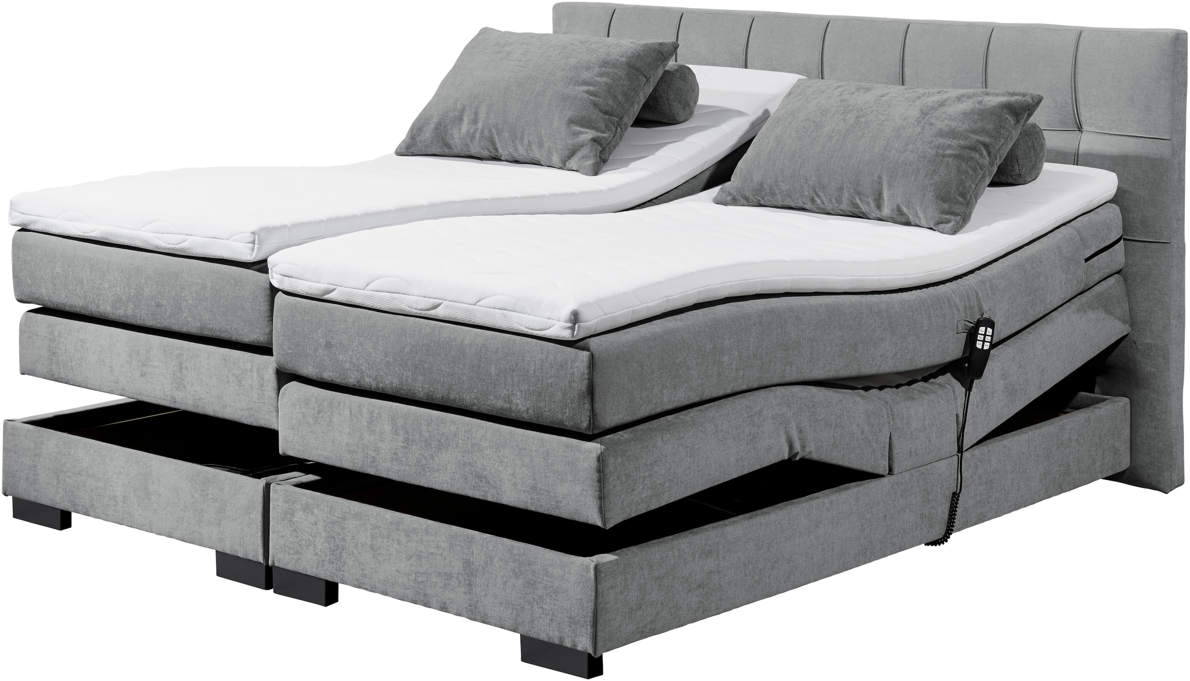 ED EXCITING DESIGN Lit boxspring »Talena« inkl. Motor und Topper