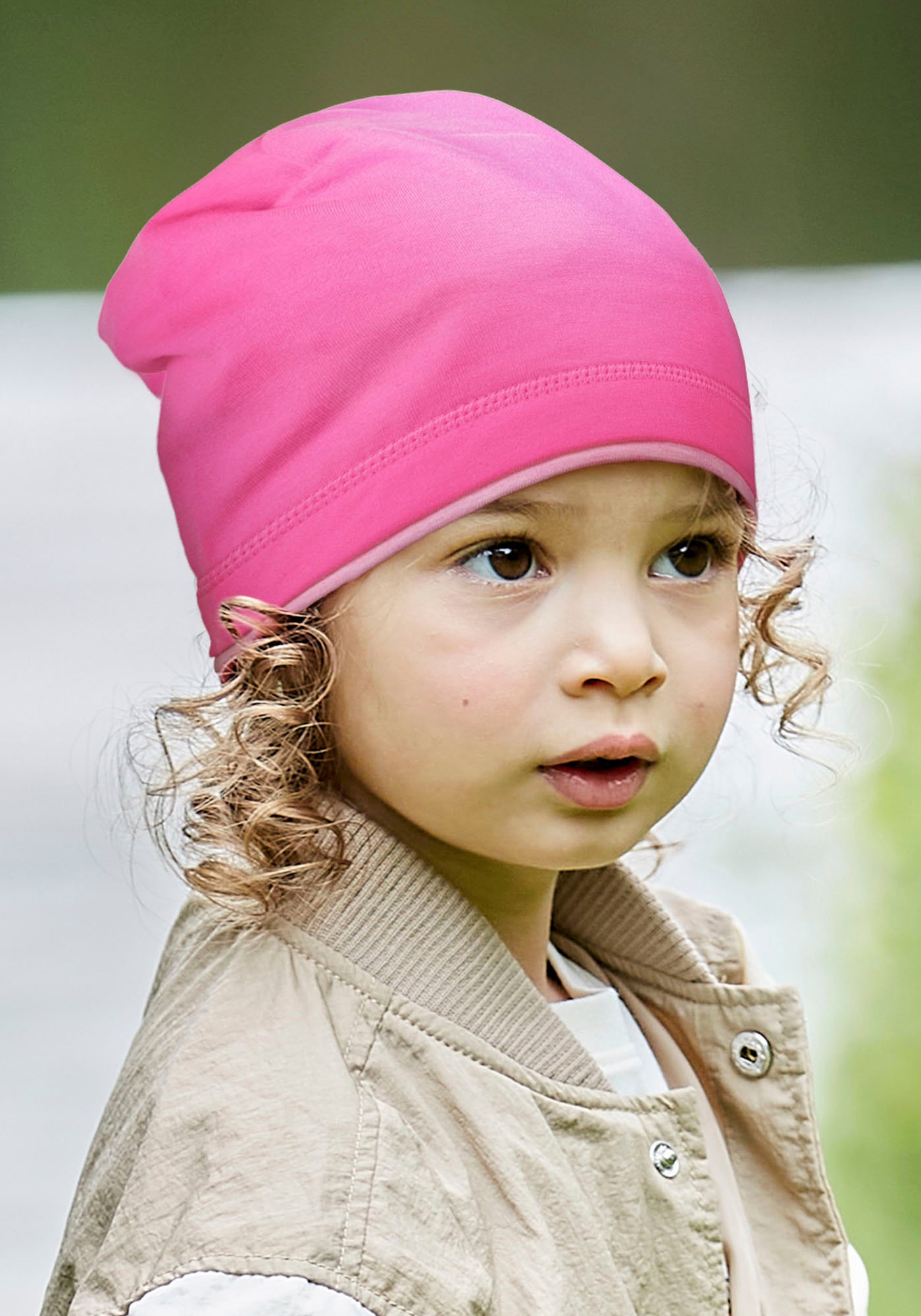 Image of MAXIMO Beanie UV-Schutz 50+ schützt Kinder zuverlässig vor Sonnenstrahlen