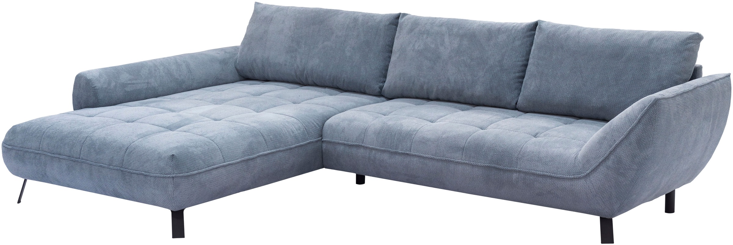 exxpo - sofa fashion Ecksofa »Biarritz modern und elegantes Mega Sofa mit tollem Sitzkomfort, L-Form«, XXL– Longchair Ecke in hochwertiger Verarbeitung, Stellmasse 324x203cm