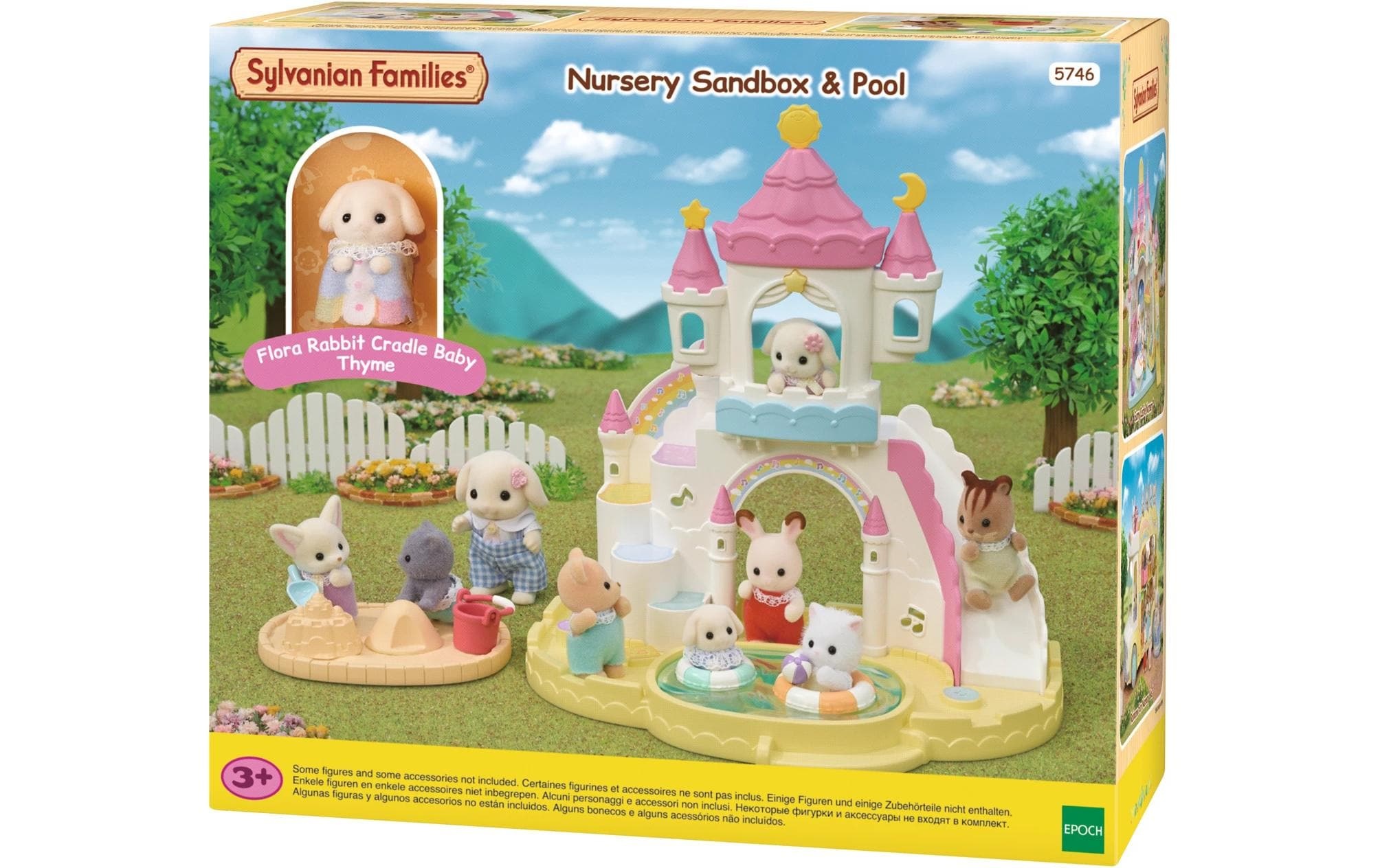 Sylvanian Families Spielfigur »Sandkasten und Pool Erlebniskindergarten«
