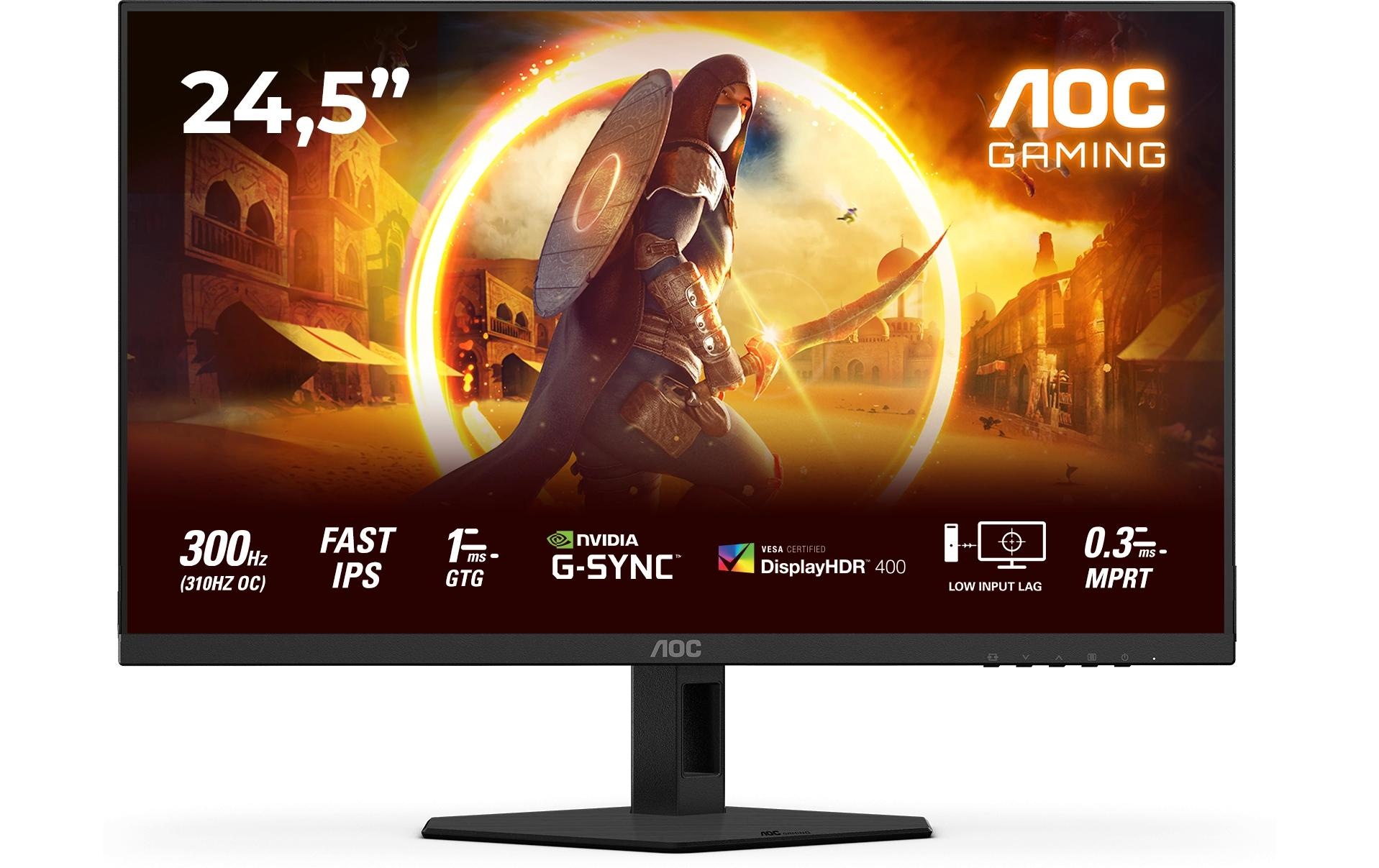 Image of AOC LCD-Monitor "25G4SRE" 62,23 cm/24,5 ″ 1920 x 1080 px Full HD 310 Hz
