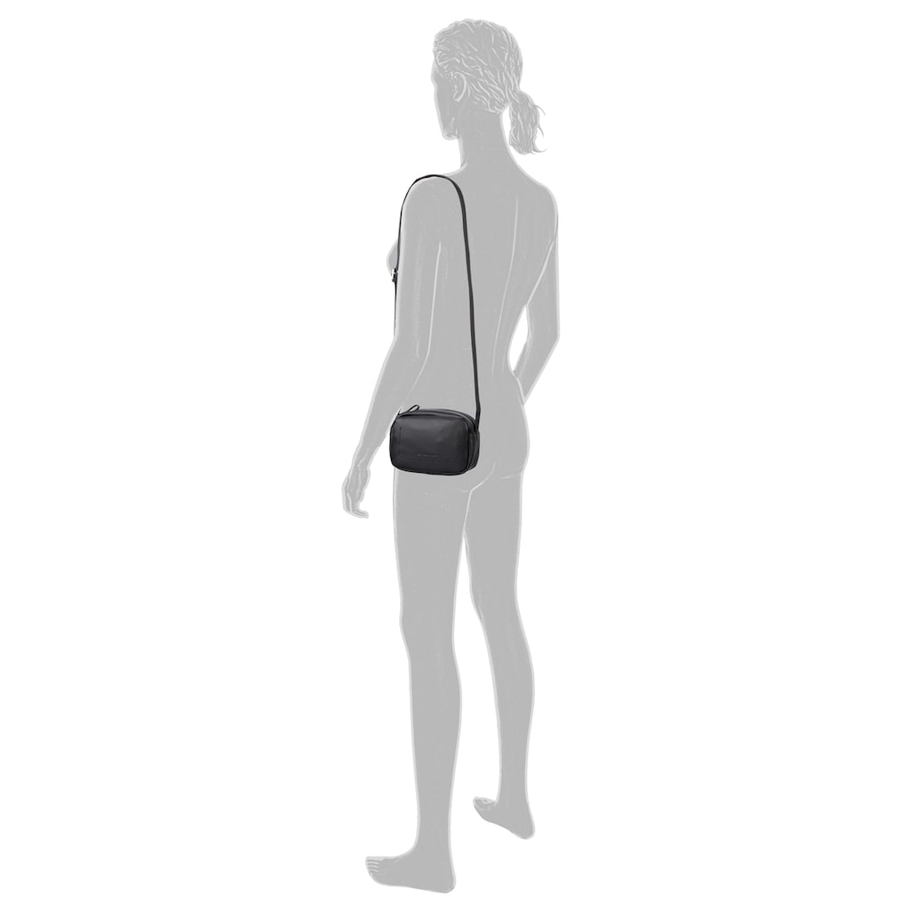 TOM TAILOR Handtasche »Elis«, aus weich gekörntem Lederimitat auffällige Ziernaht und feinem Logo