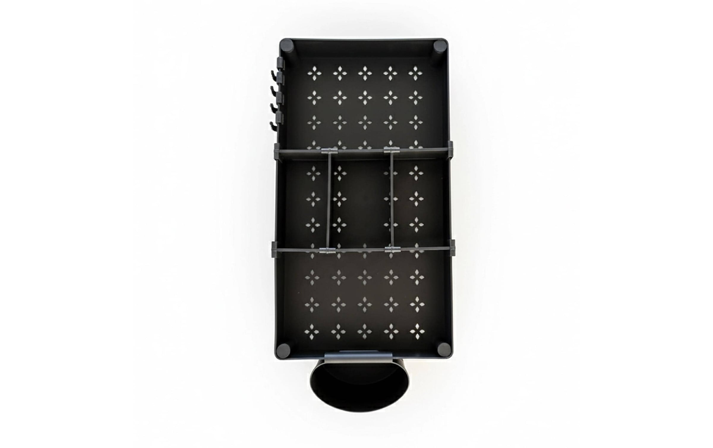 relaxdays Küchenwagen »62.5 x 40 x 22 cm« Mobiler Allzweckwagen mit 3 Ebenen