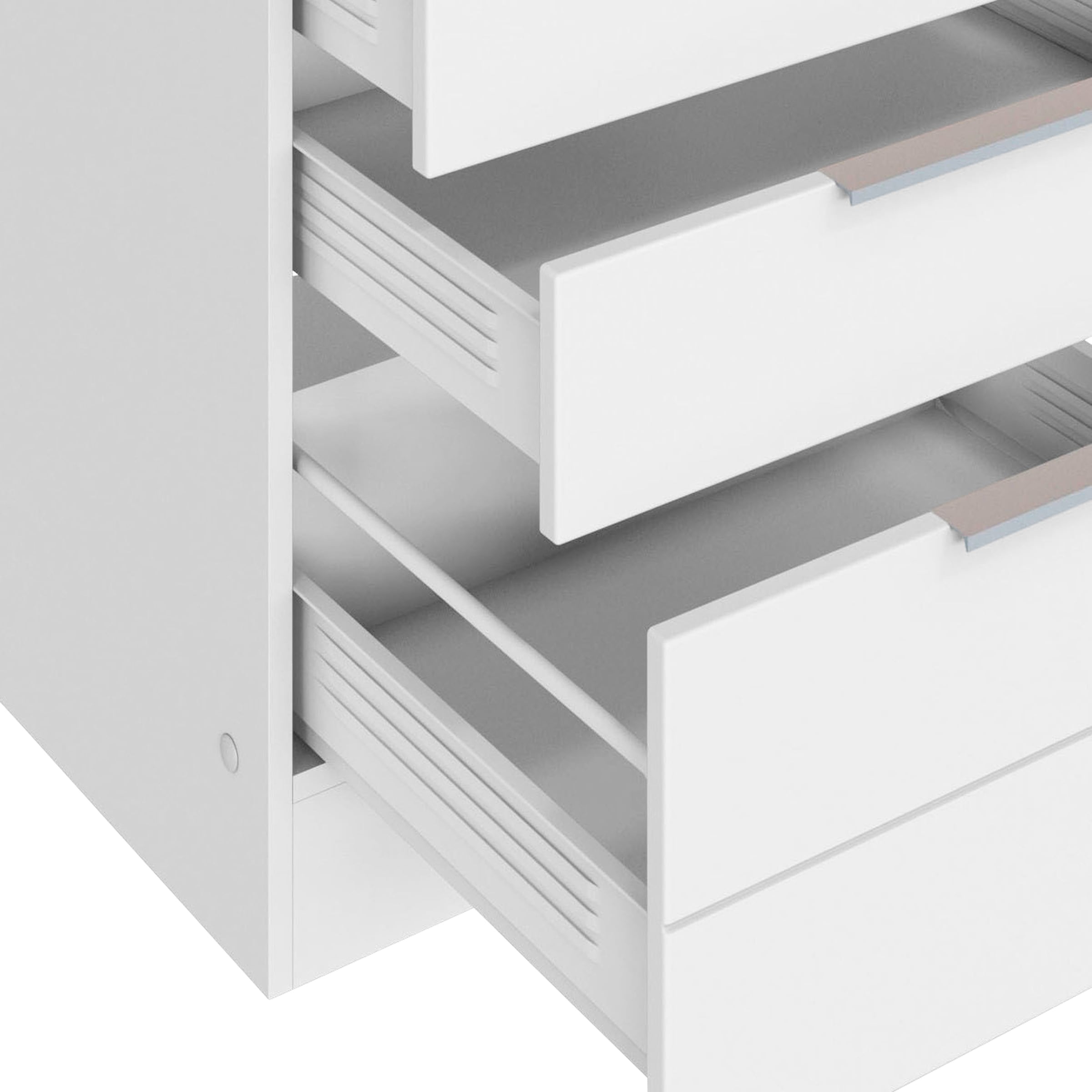 KOCHSTATION Kochfeldumbauschrank »KS-Luhe« 60 cm breit, hochwertige MDF-Fronten mit waagerechter Lisene