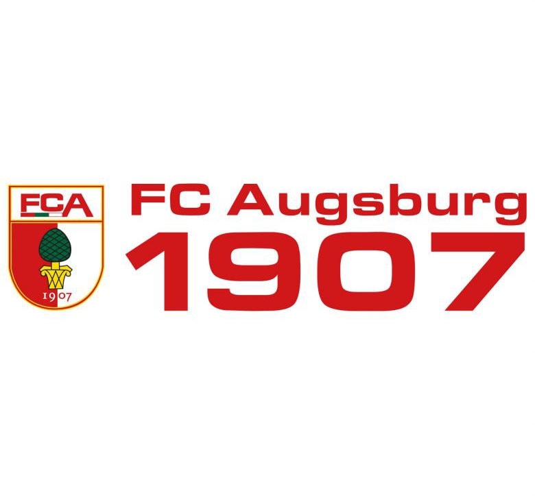Wandtattoo »Fussball FC Augsburg 1907«, (1 St.), selbstklebend, entfernbar