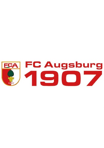 Wandtattoo »Fussball FC Augsburg 1907«, (1 St.)